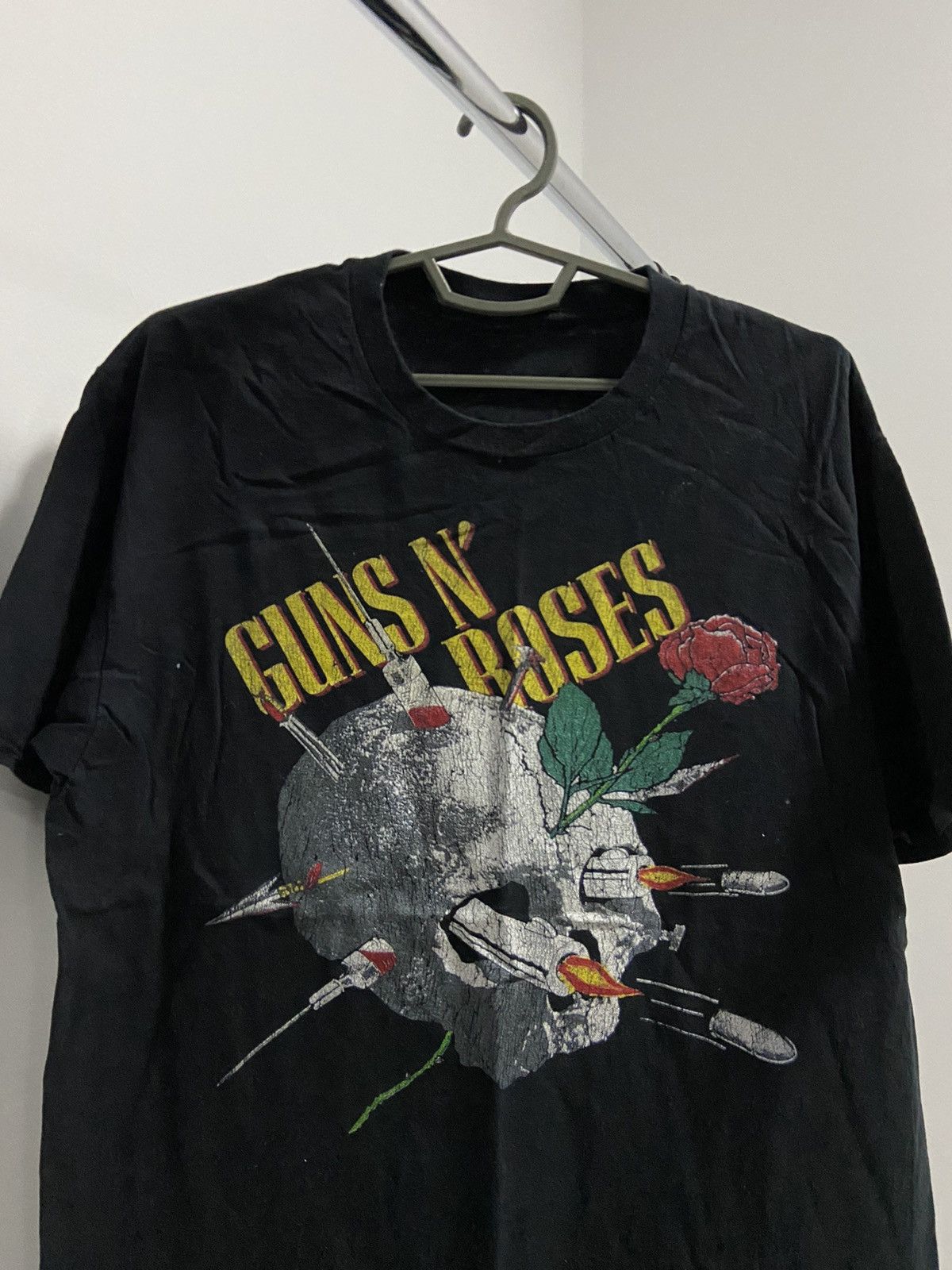 Band Tees × Guns N' Roses × Vintage Guns N Roses Vintage Big skull Logo Print T Shirt rock Tee Size US M / EU 48-50 / 2 - 2 Thumbnail