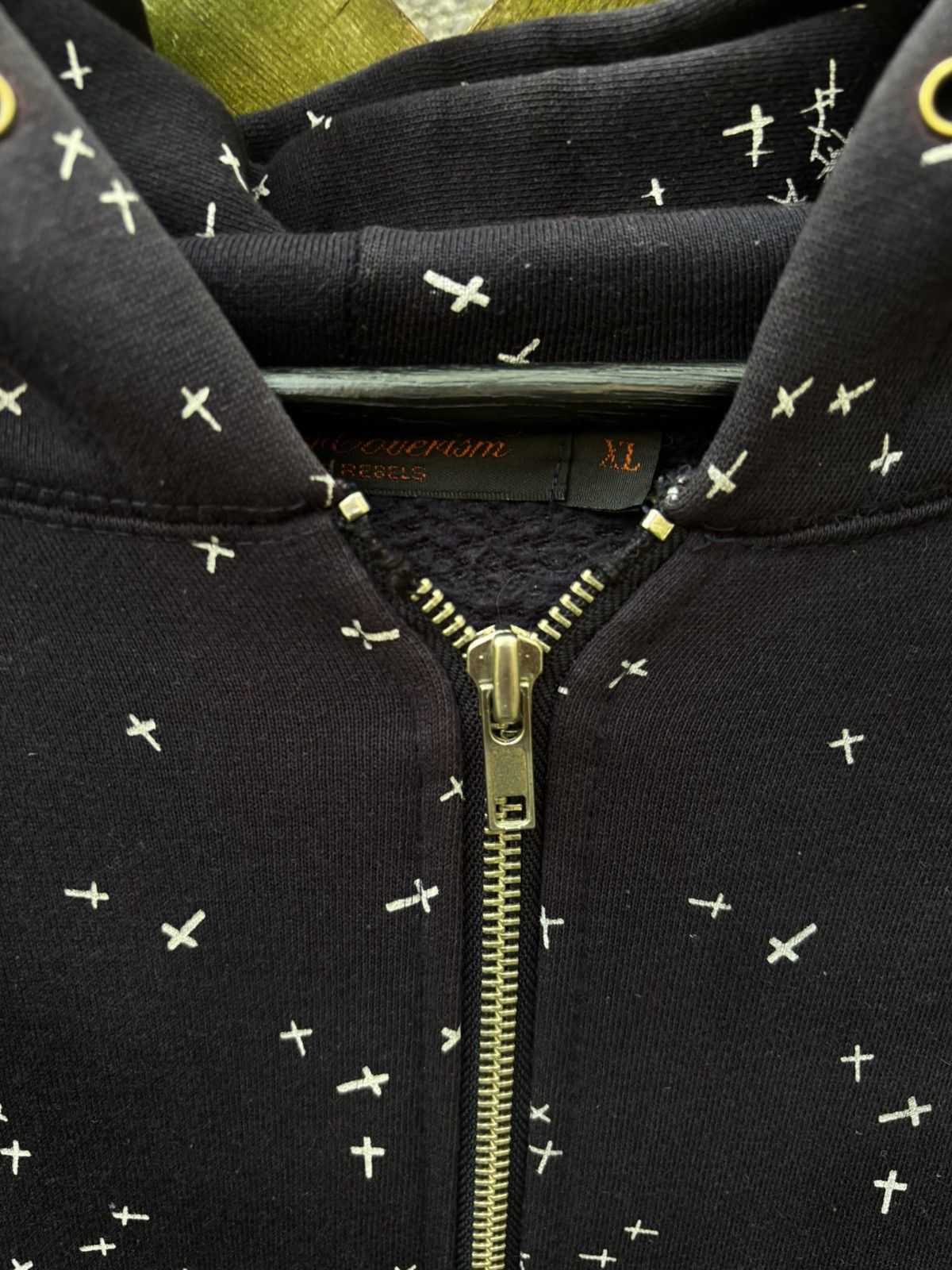Undercover Undercover AW02 Witch’s Cell Division Zip Up Hoodie Size US XL / EU 56 / 4 - 12 Thumbnail