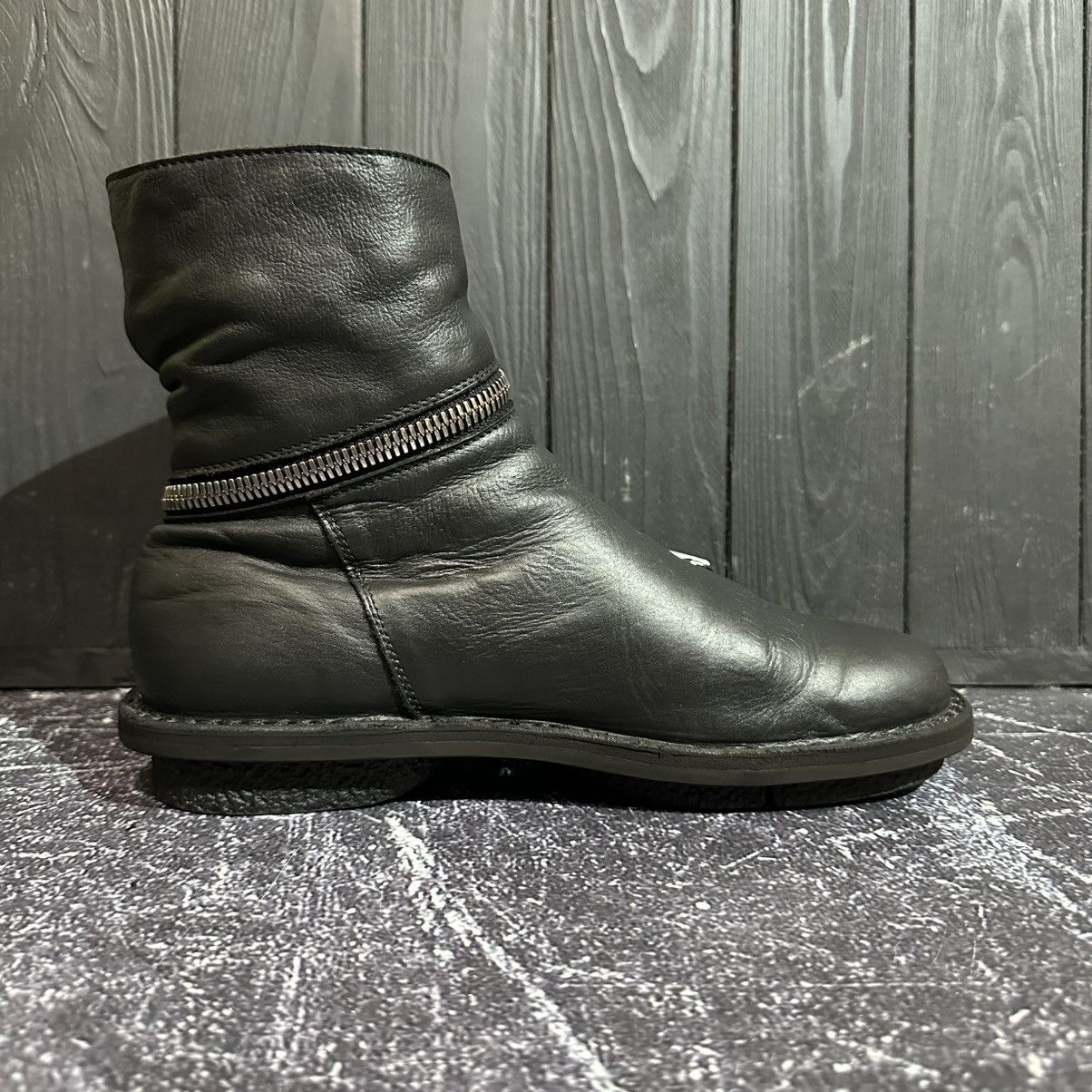 Trippen TRIPPEN Helix Wrap Zip Leather Boots 39 rick owens style Size US 9 / IT 39 - 8 Thumbnail