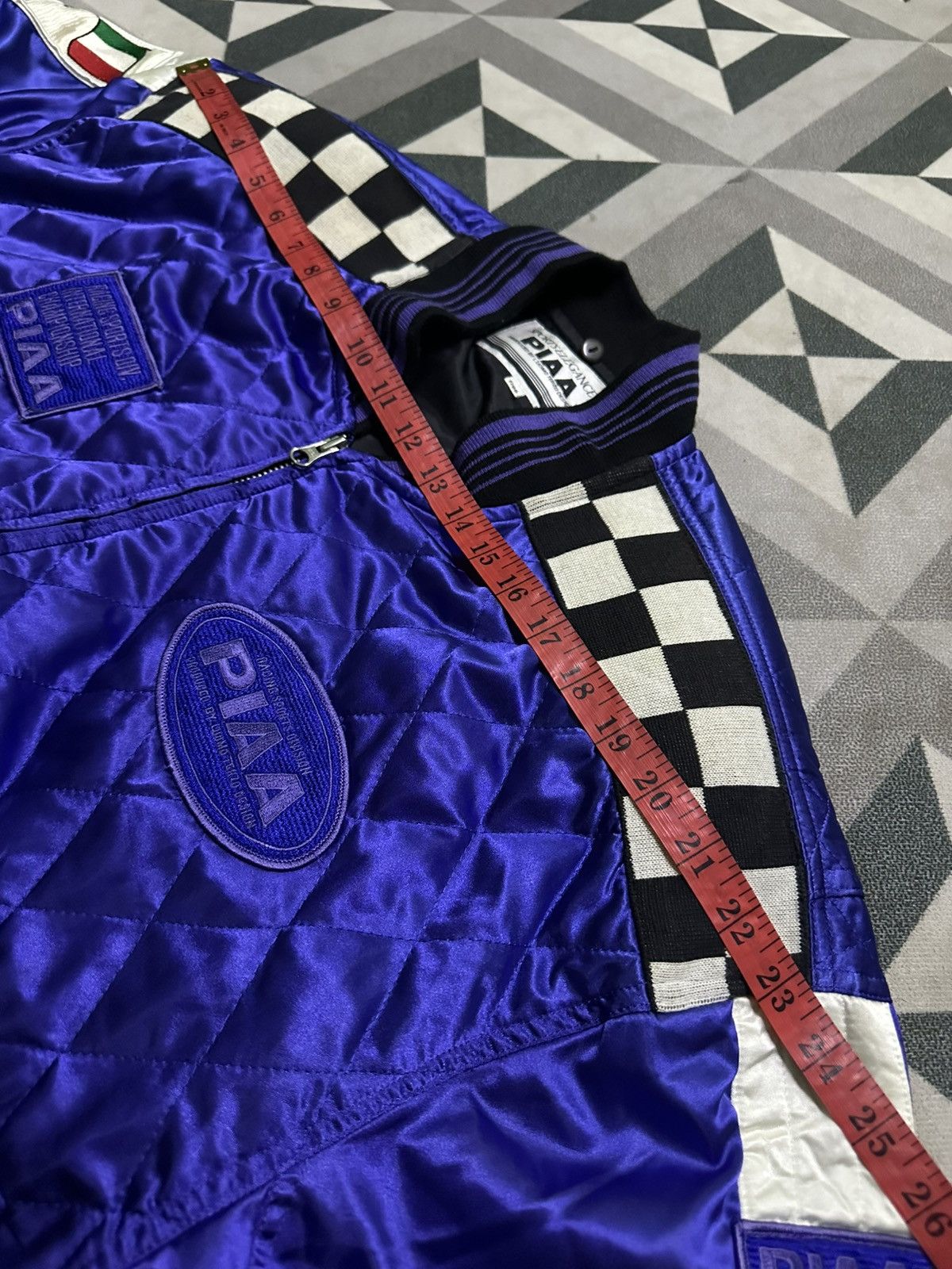 Vintage vintage PIAA Motor Sports Racing Division bomber jacket Size US L / EU 52-54 / 3 - 13 Thumbnail