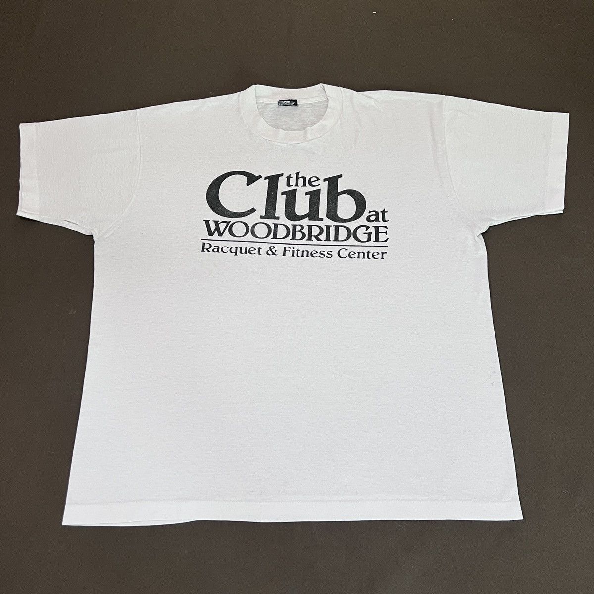 Vintage Vintage 90s Club at Woodbridge GYM Fitness Promo XL Faded Size US XL / EU 56 / 4 - 2 Thumbnail
