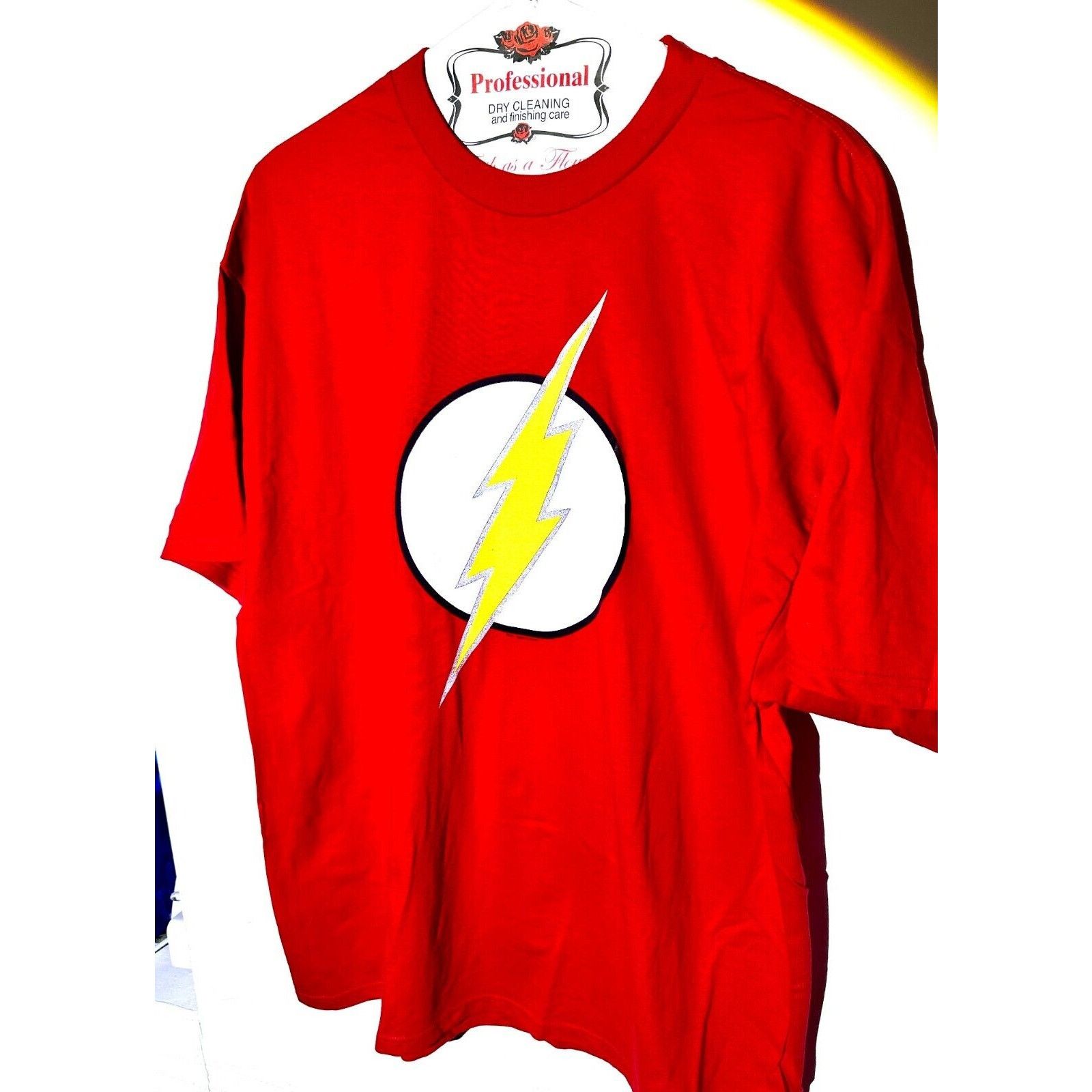 DC Comics The Flash Mens T Shirt Tshirt 2X DC Comics XXL preShrunk Size US XXL / EU 58 / 5 - 3 Thumbnail
