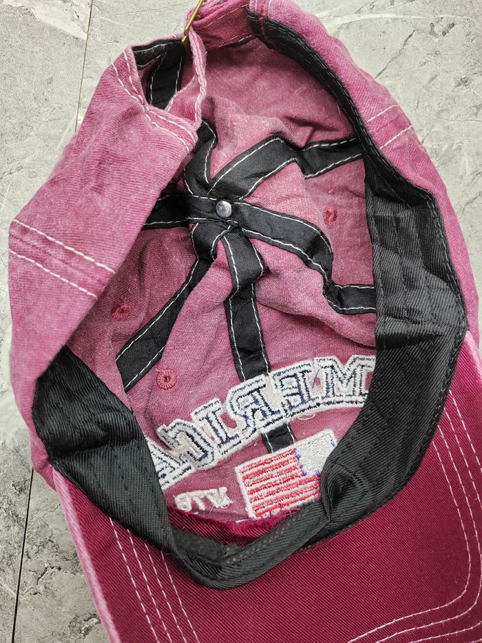 Vintage Vintage America Distressed Style Cap Hat Size ONE SIZE - 5 Thumbnail