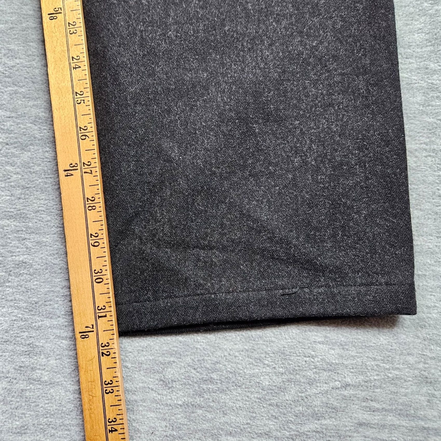 Vintage Ibex Women's 8 Black Straight Leg Dress Pants 100% Merino Wool Activewear Outdoor Workplace Size 30" / US 8 / IT 44 - 5 Thumbnail