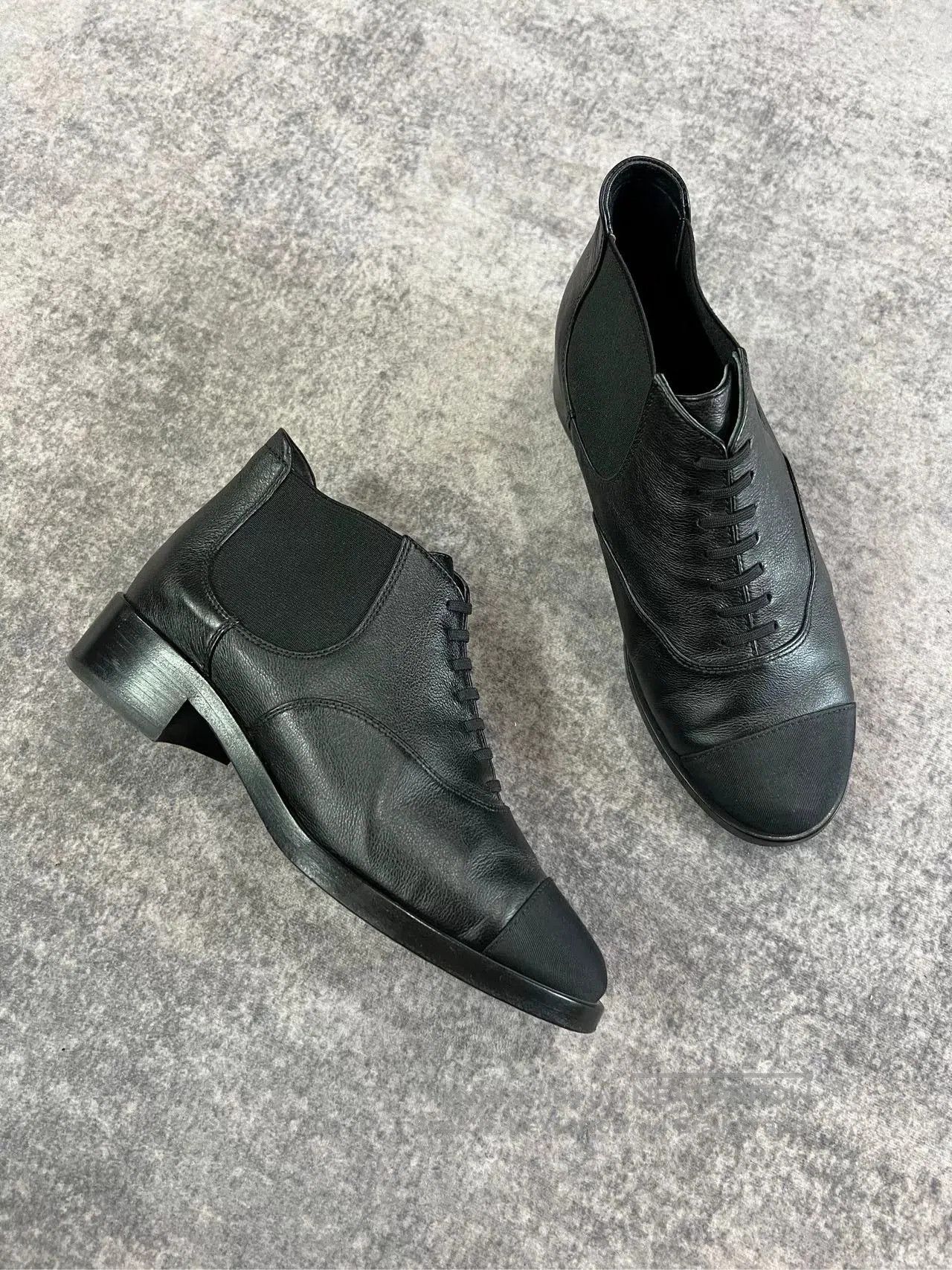 Chanel Chanel Double C Short Boots. Size US 5.5 / IT 35.5 - 2 Thumbnail