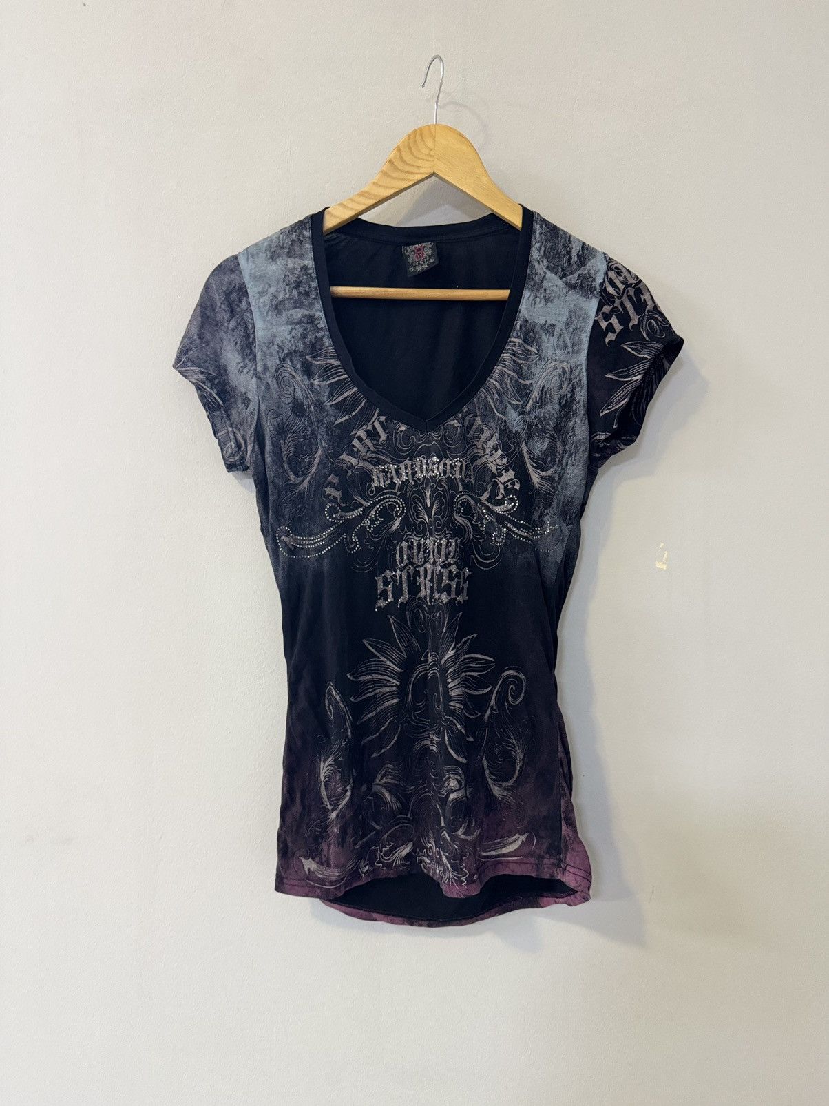 Other VTG AVANT-GARDE DIESEL TEE LOGO Y2K OPIUM Size S / US 4 / IT 40 - 1 Thumbnail
