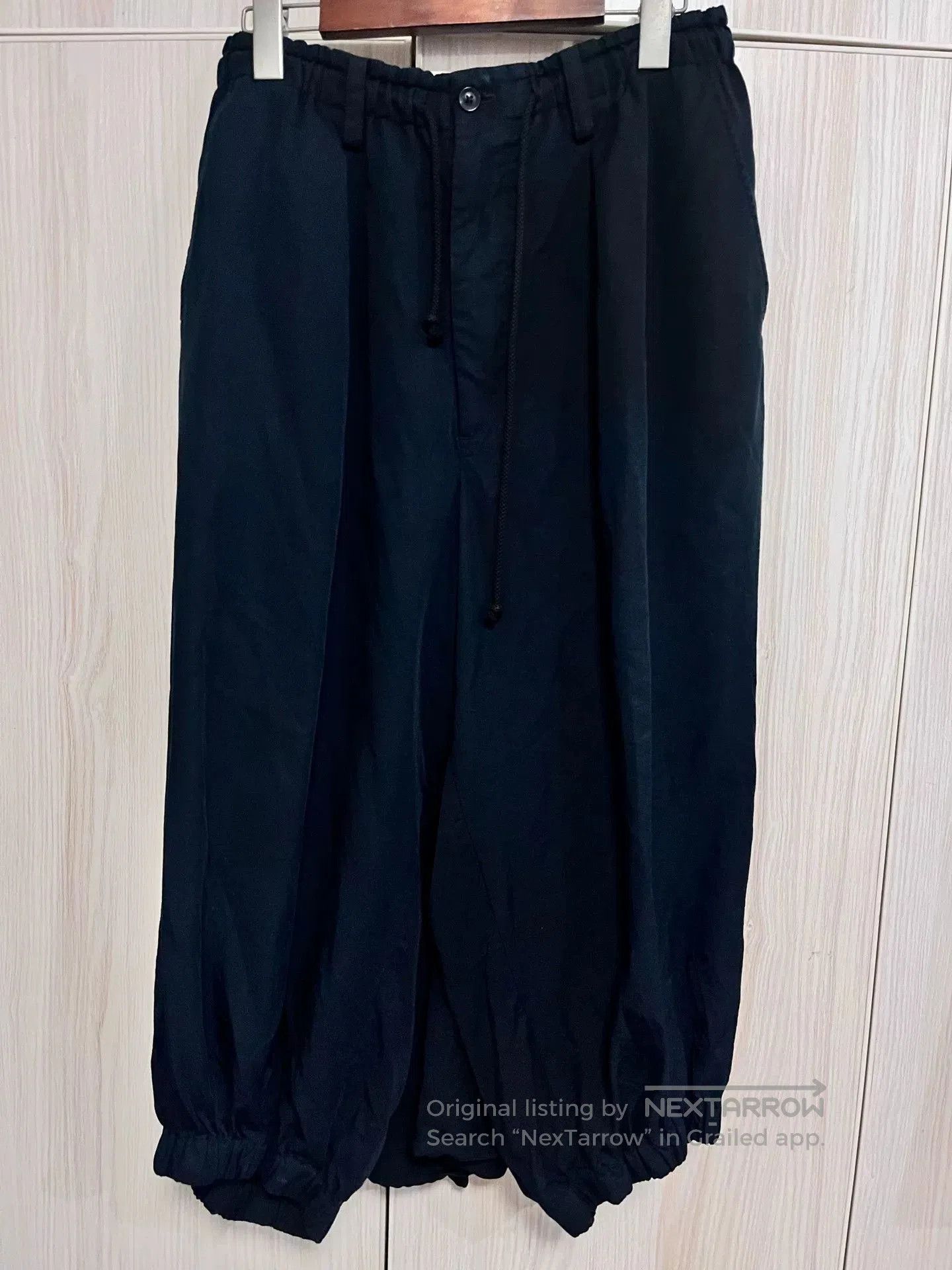 Yohji Yamamoto Yohji Yamamoto Black Crow Pants 22SS. Size US 28 / EU 44 - 1 Thumbnail