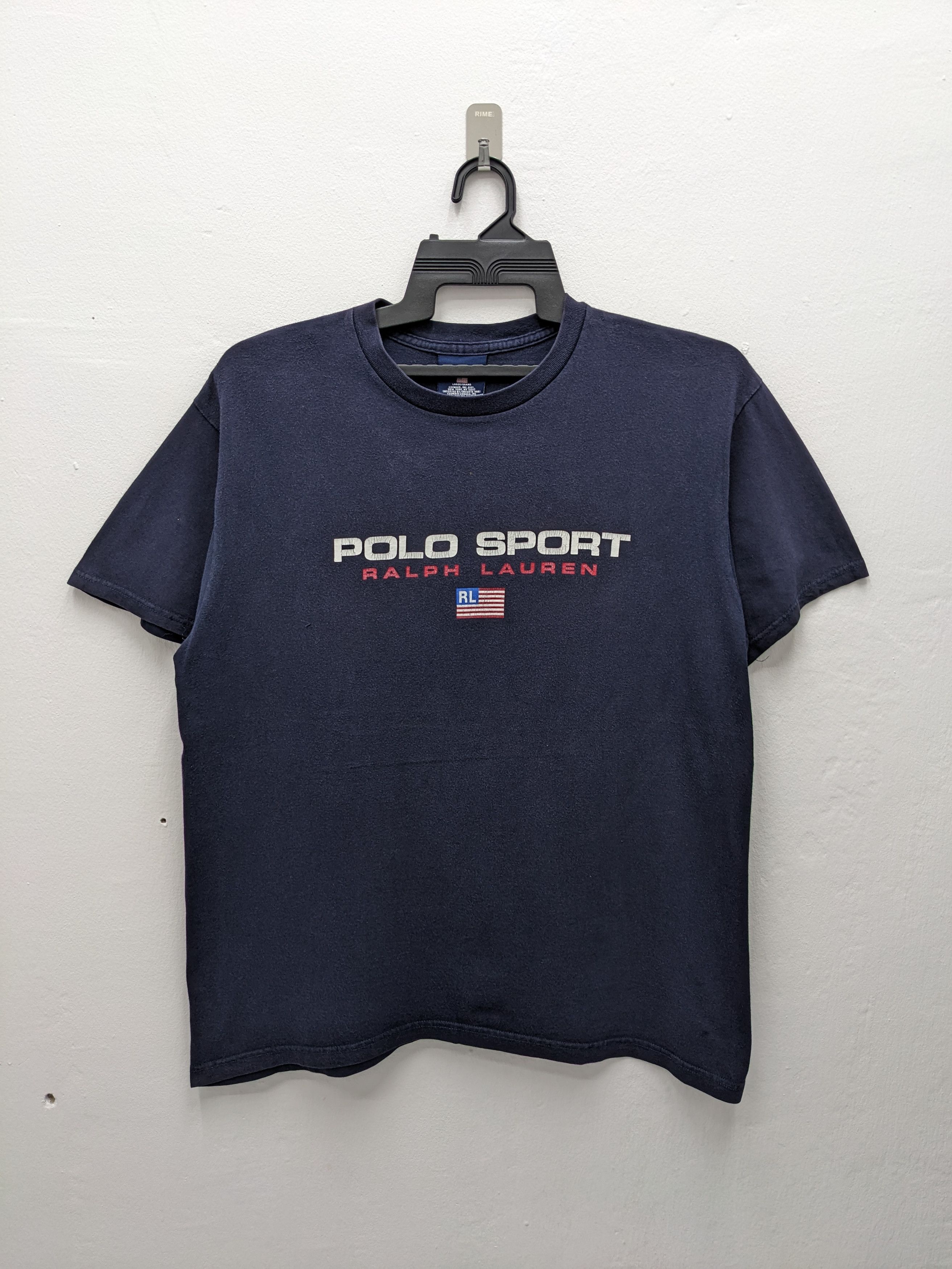 Polo Ralph Lauren Vintage Polo Ralph Lauren Polo Sport Tshirt Size US L / EU 52-54 / 3 - 2 Thumbnail