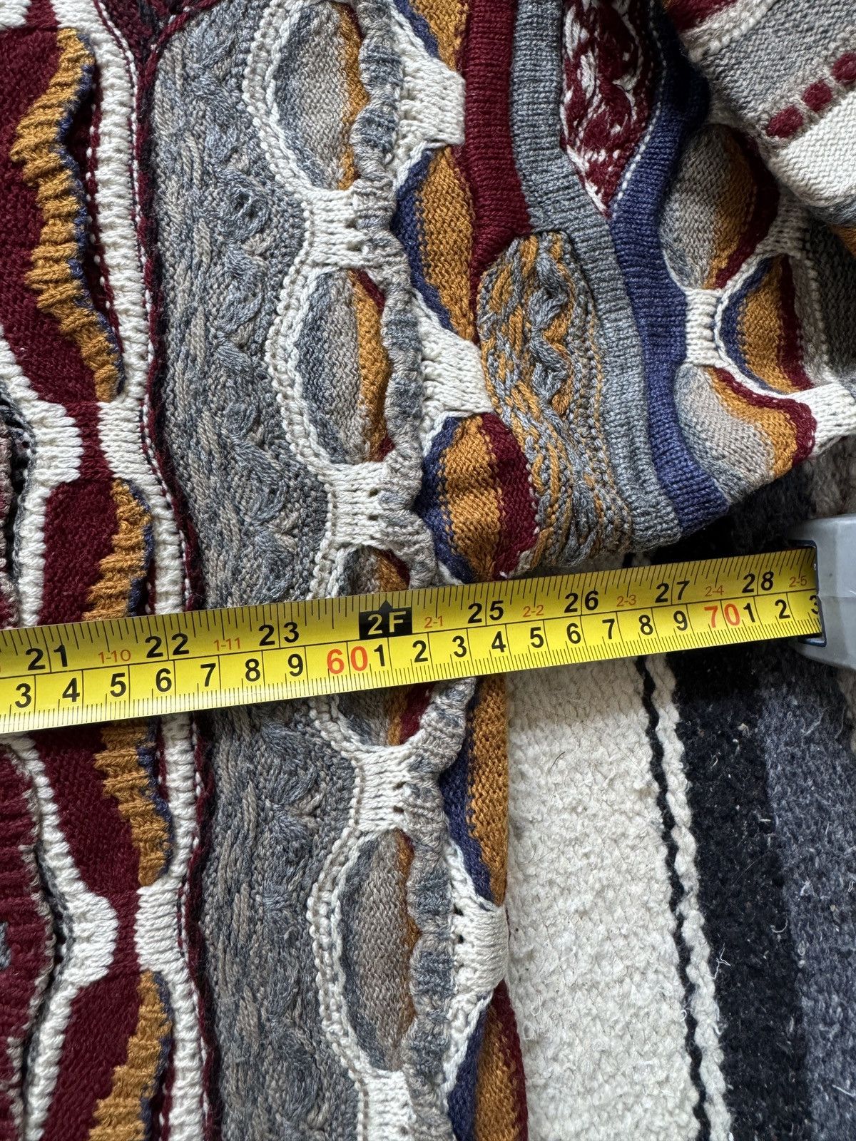 Bergati Vintage 90s COOGI-Style Bergati Cableknit Sweater XL Size US XL / EU 56 / 4 - 6 Thumbnail
