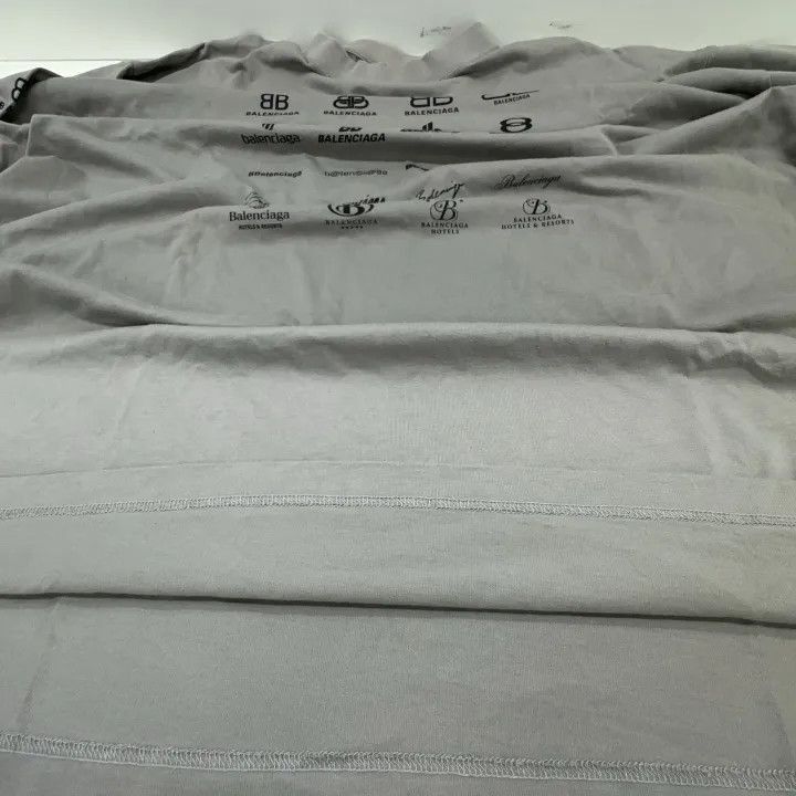 Balenciaga Balenciaga Balenciaga SS23 Logo Print Long Sleeve Sweatshi Size US L / EU 52-54 / 3 - 8 Thumbnail