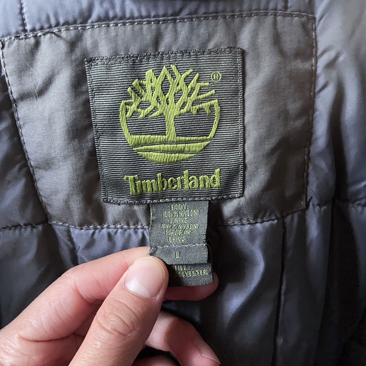 Timberland Timberland Military Green Puffer Parka Heavy Jacket Fur Hood Size US L / EU 52-54 / 3 - 7 Thumbnail
