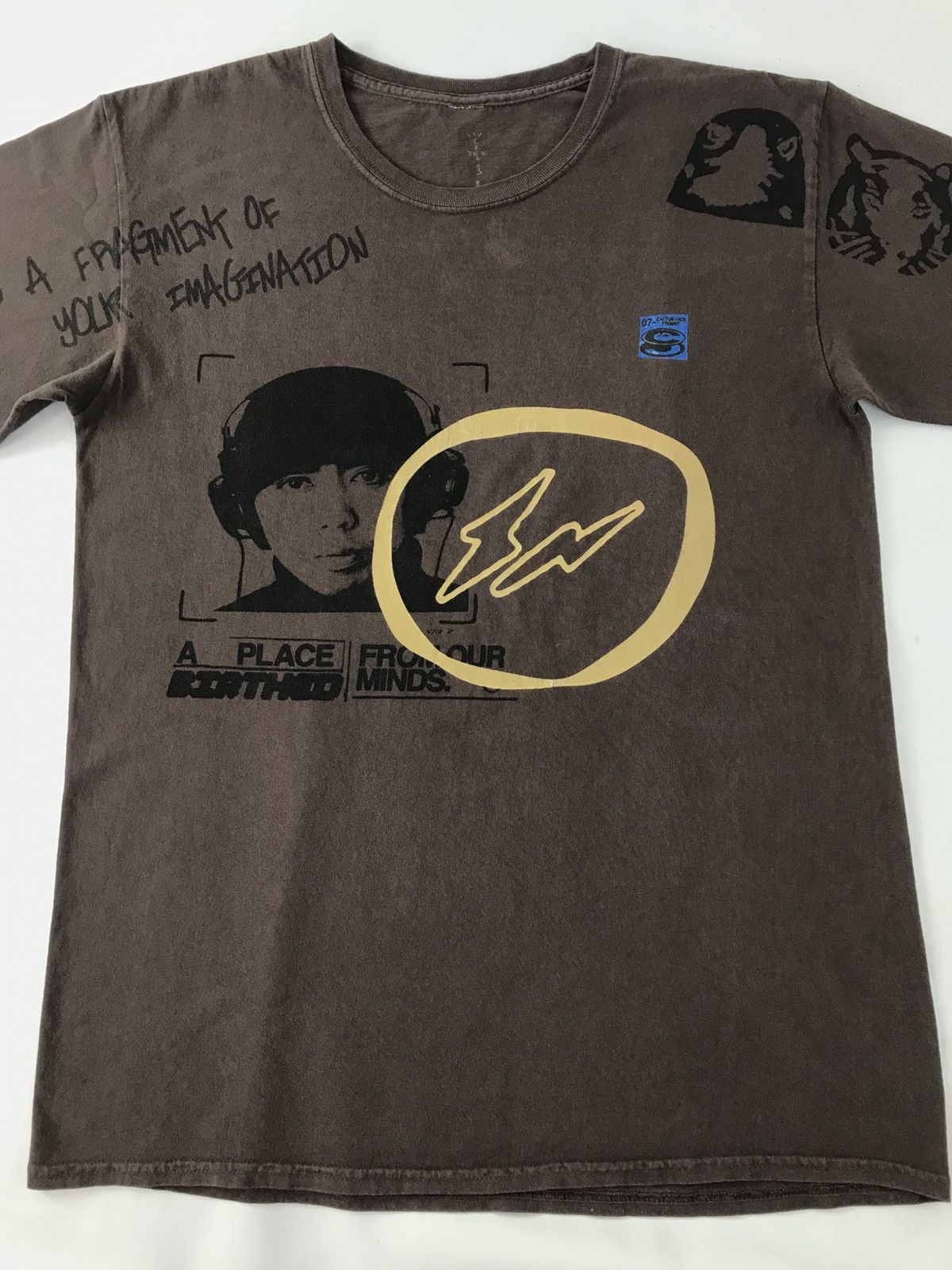 Travis Scott Travis Scott Cactus Jack For Fragment Hiroshi Printed Tee Size US L / EU 52-54 / 3 - 3 Thumbnail