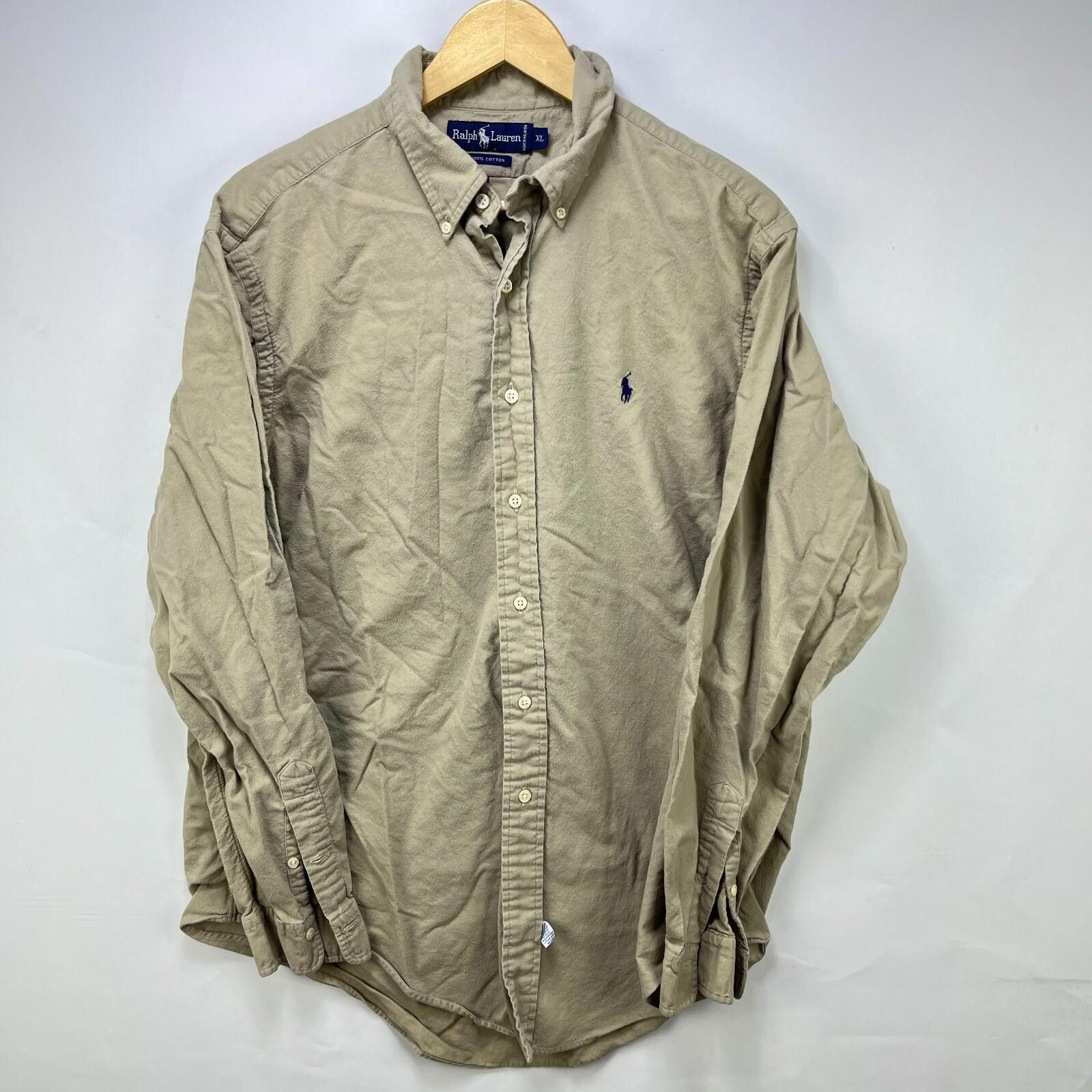 Polo Ralph Lauren Vintage 90s Polo Ralph Lauren Button-Up Shirt Pony Blake XL Size US XL / EU 56 / 4 - 1 Thumbnail