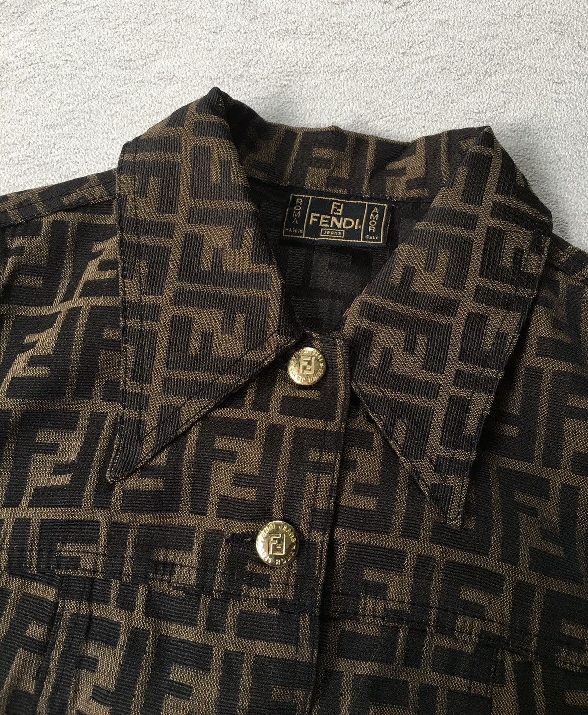 Fendi Fendi Zucca Monogram Vest Size XS / US 0-2 / IT 36-38 - 3 Thumbnail