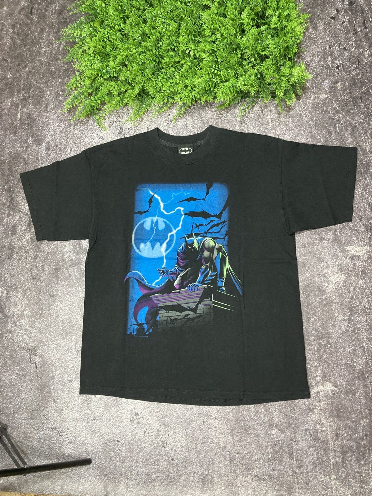 DC Comics Vintage 1998 DC Comics Batman Dark Knight Tee T Shirt Size US XL / EU 56 / 4 - 1 Thumbnail