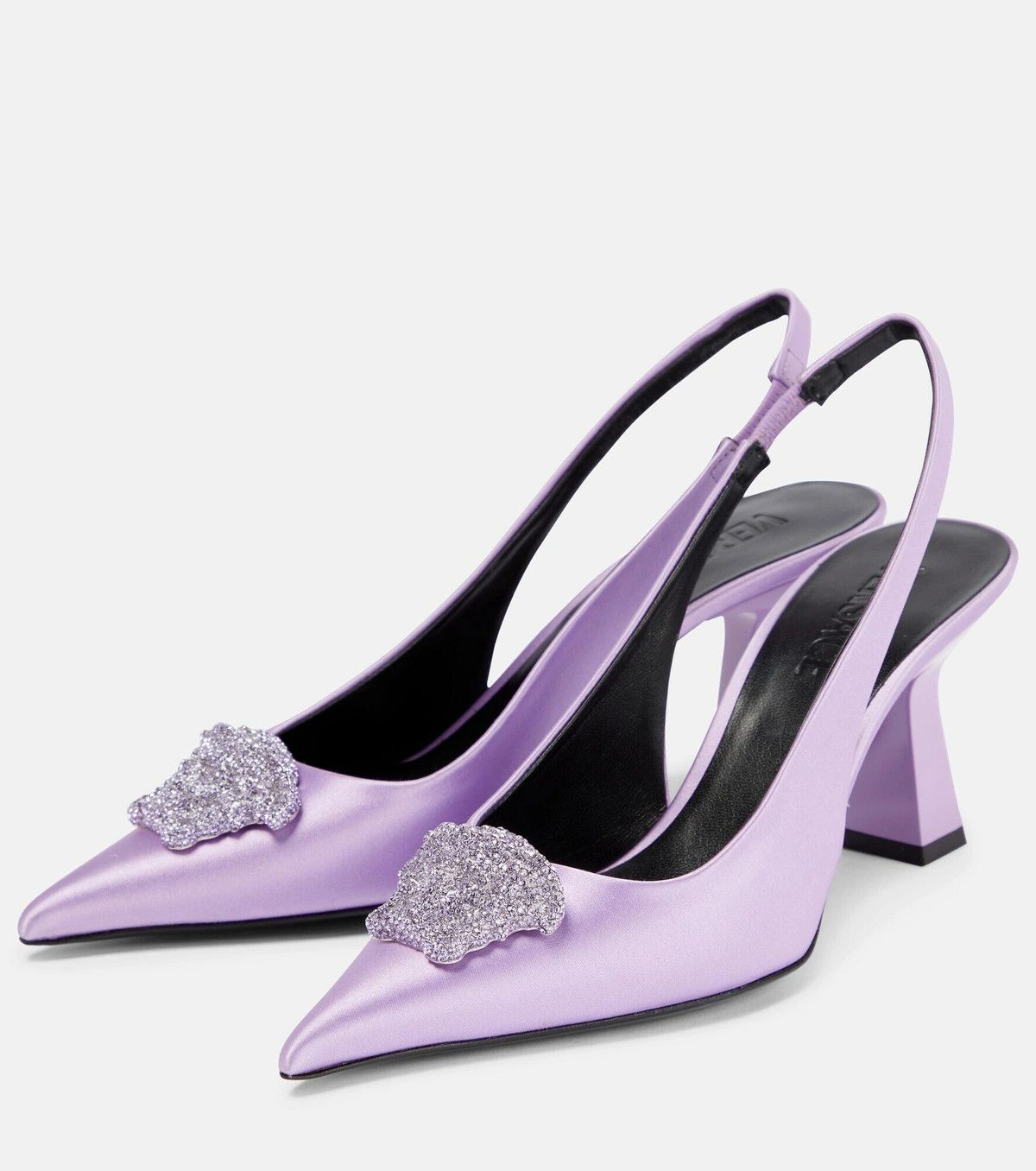 Versace o1y0226 Pumps in Lilac Size US 7 / IT 37 - 2 Thumbnail