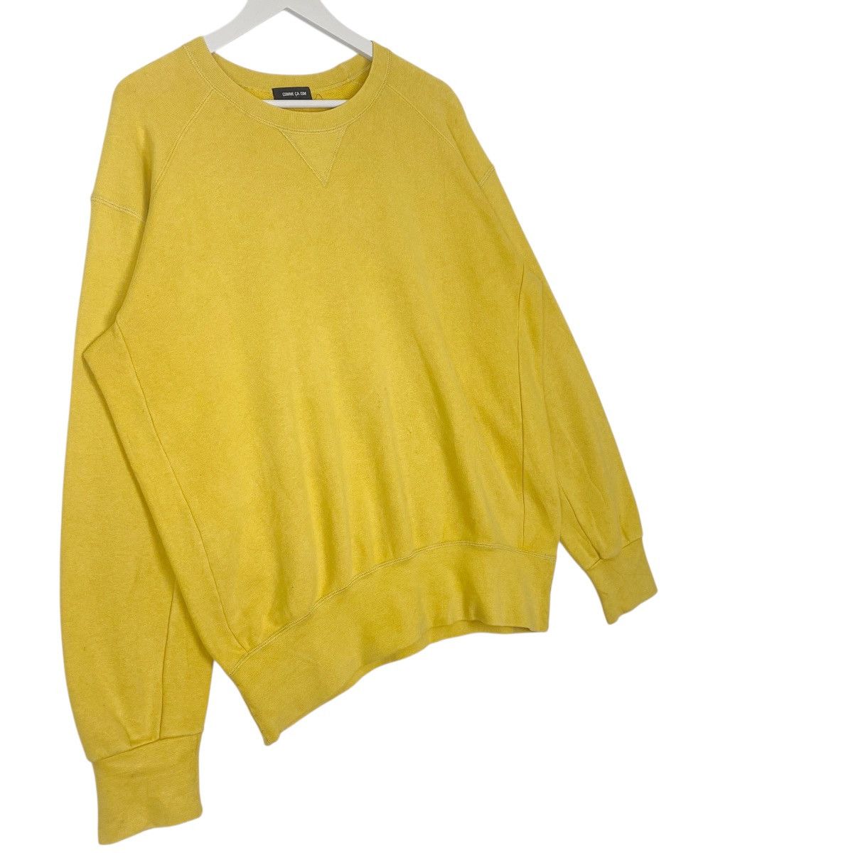 Vintage Vintage 90s Comme Ca Du Mode Crewneck Sweatshirt Yellow Sz L Size US L / EU 52-54 / 3 - 8 Thumbnail