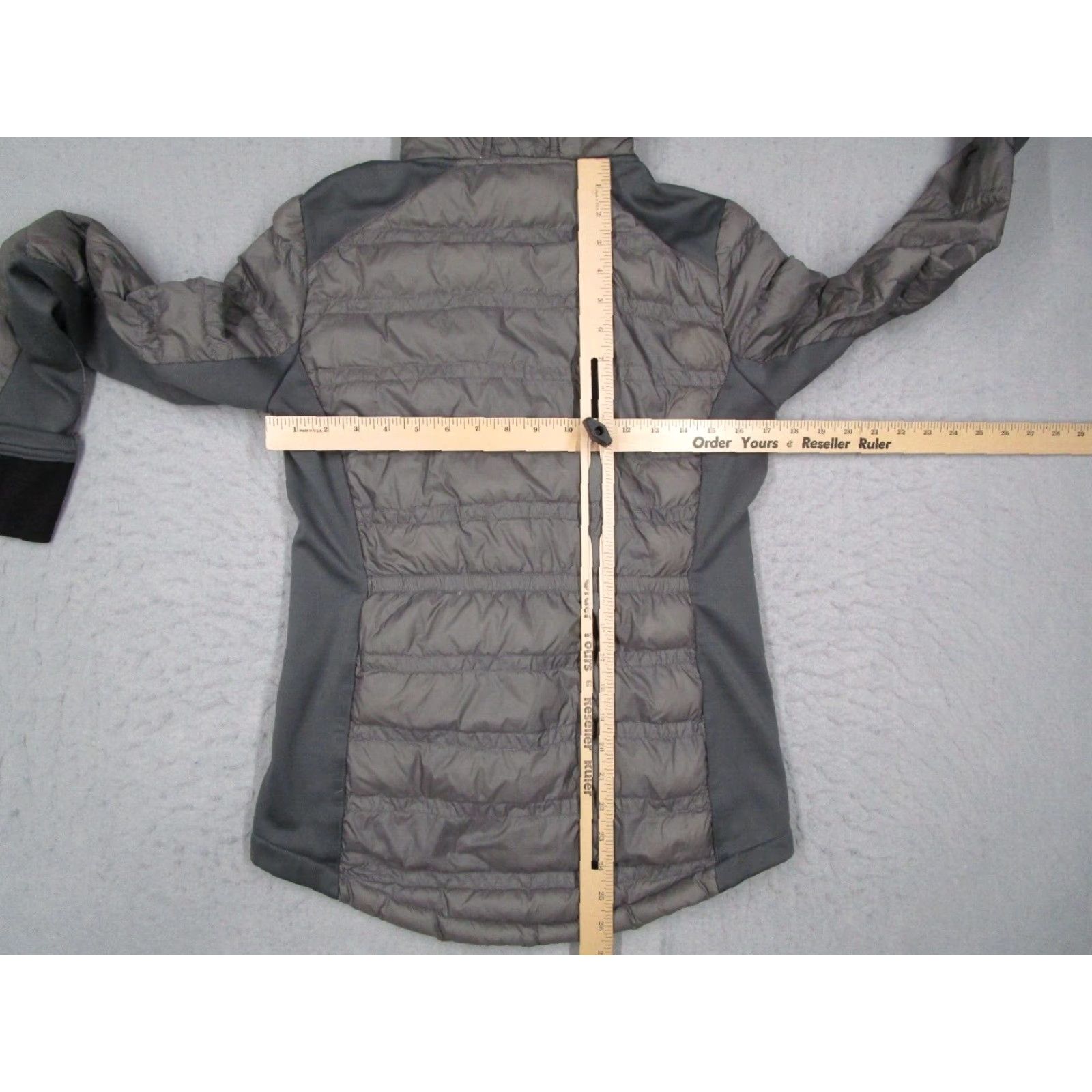 Michael Kors Michael Kors Jacket Women XS Gray Down Full Zip Quilted Hooded Size XS / US 0-2 / IT 36-38 - 5 Thumbnail