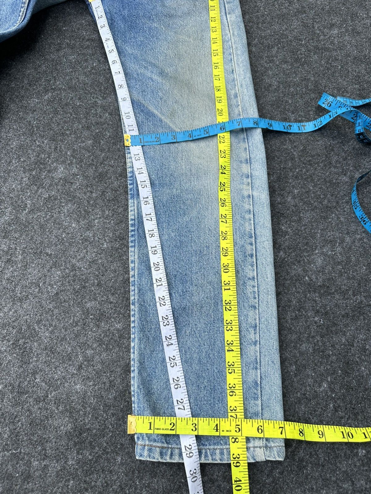Levi's Levis 505 Vintage Usa Distressed Faded Denim D37 Size US 28 / EU 44 - 9 Thumbnail