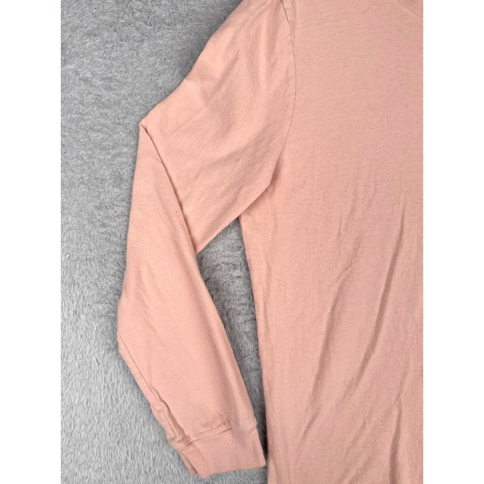 The North Face VINTAGE? No — The North Face Shirt Women Medium Pink Long Sleeve Crew Neck 100% Cotton read Size M / US 6-8 / IT 42-44 - 4 Thumbnail