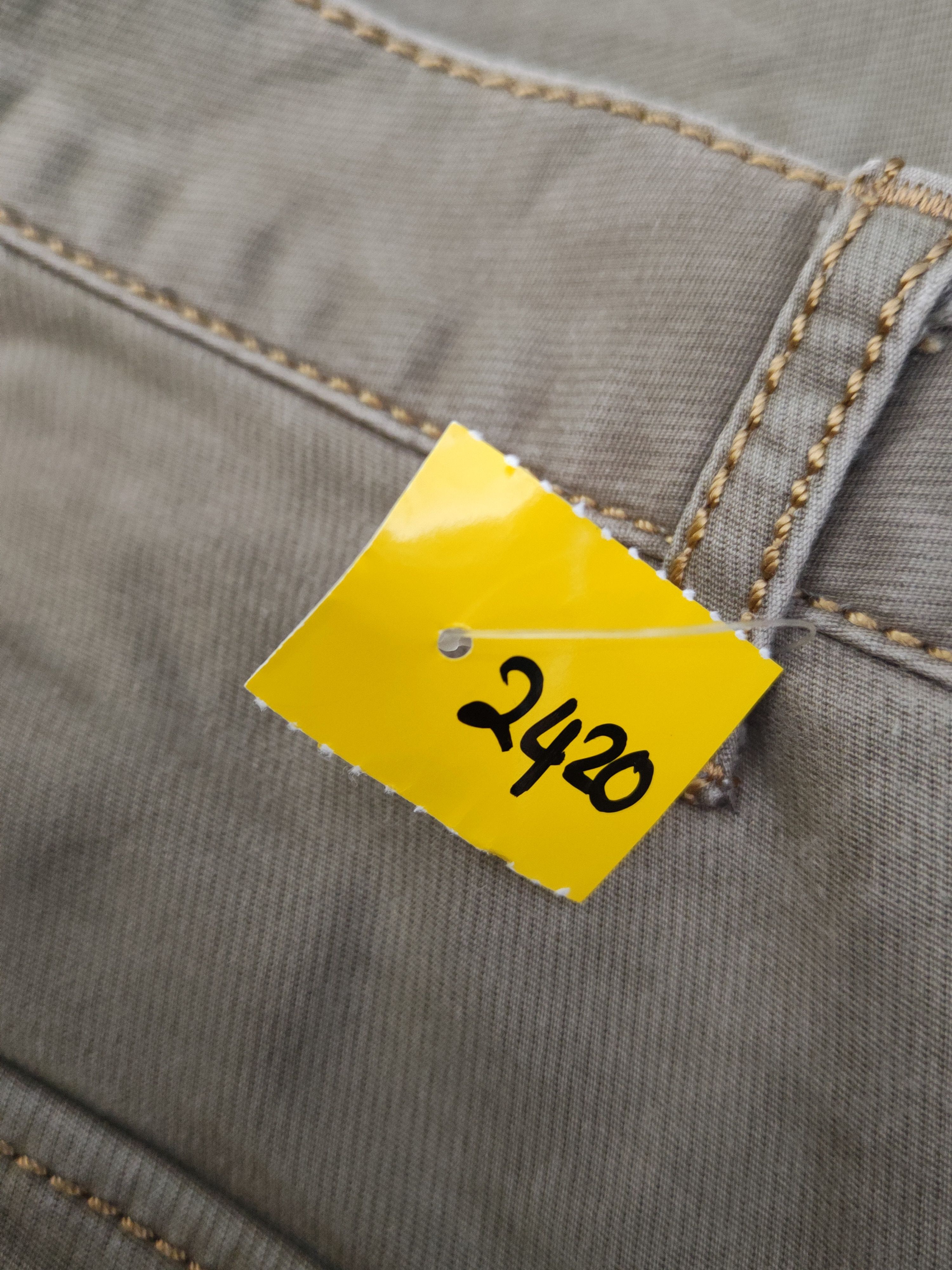 Japanese Brand DL Appena Due Green Faded Multipocket Cargo Pants #2420 Size 27" / US 4 / IT 40 - 15 Thumbnail