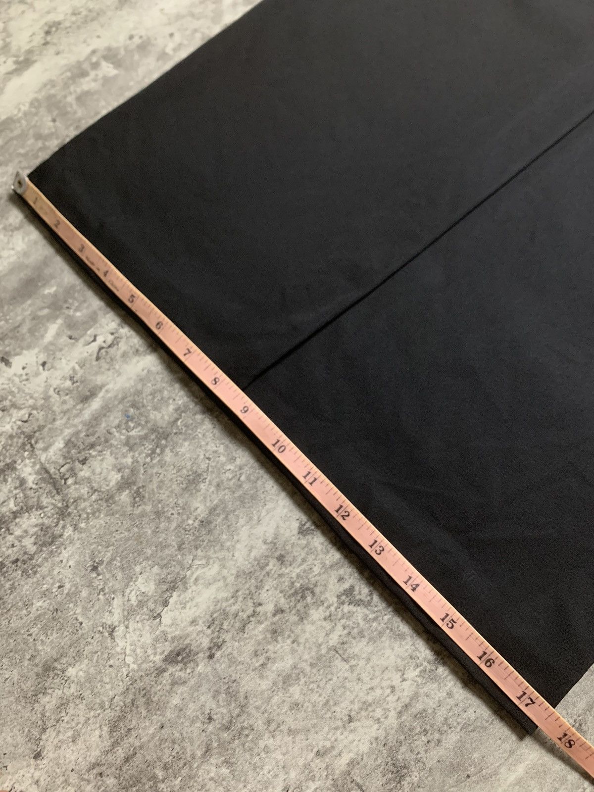 Yohji Yamamoto Iconic Yohji Yamamoto + Noir Black Wool Skirt Single Pocket Size 22" - 13 Thumbnail