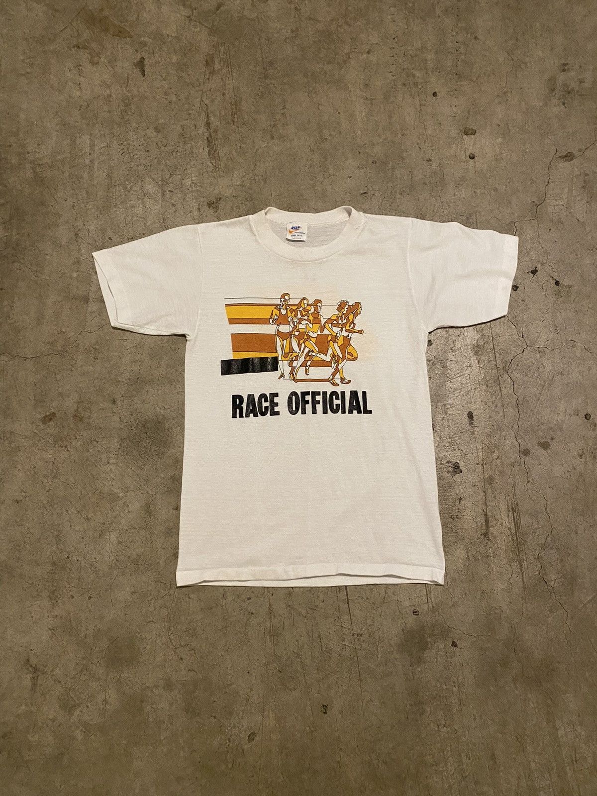 image of 70's Nike Shirt in White, Women's (Size Small)
