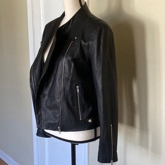 Theory Theory Phelan R Leather Jacket Size M / US 6-8 / IT 42-44 - 3 Thumbnail