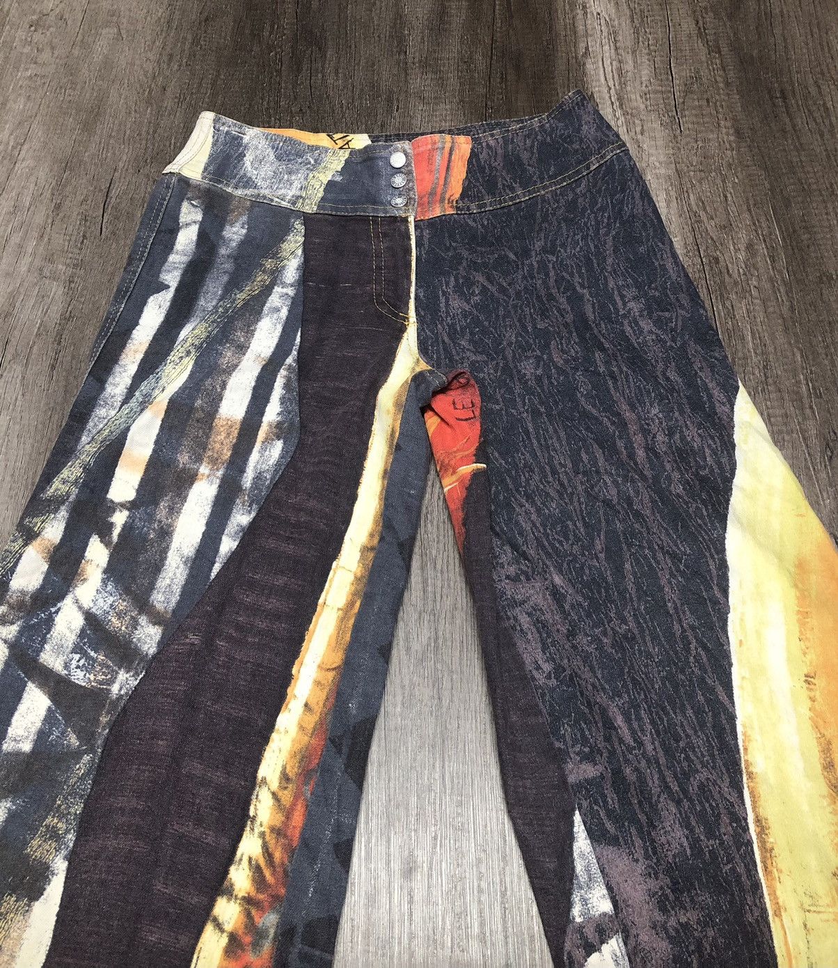 Vintage Le Gatte Jeans x Marco Fantini S.r.l Firenze Size 28" / US 6 / IT 42 - 5 Thumbnail
