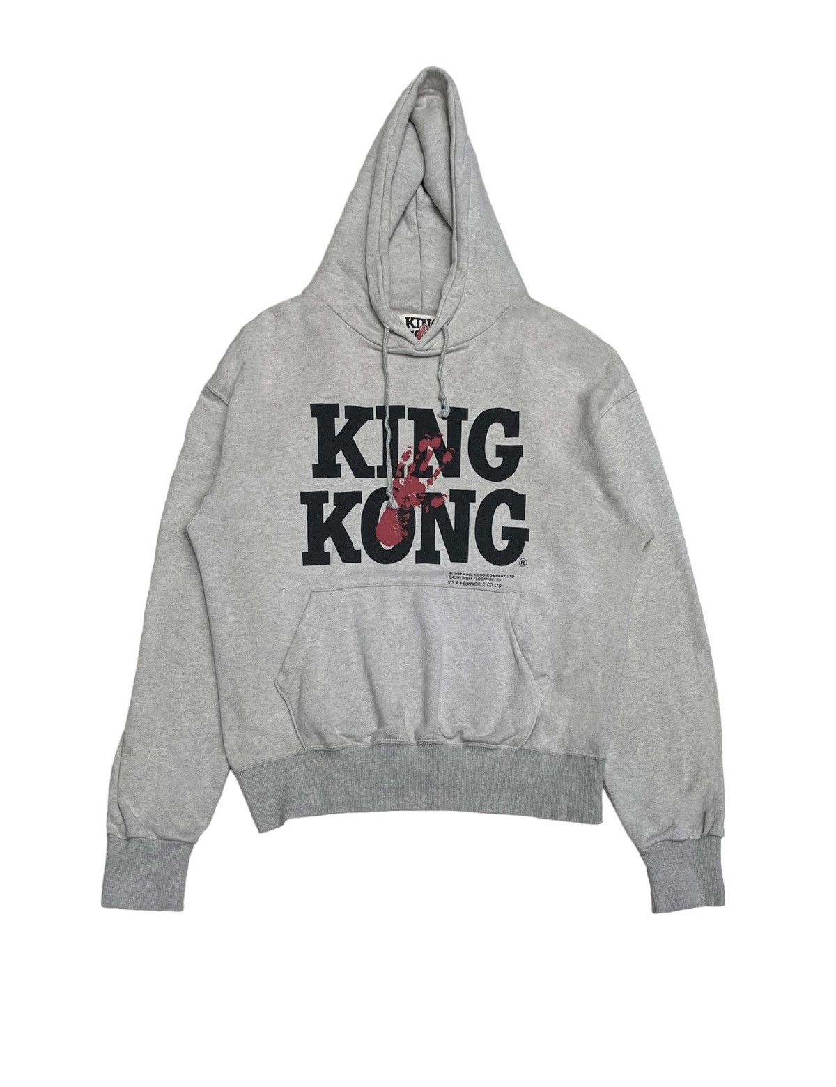 Vintage Rare Design Vintage Movie King Kong Hoodie 1992s Size US L / EU 52-54 / 3 - 1 Thumbnail