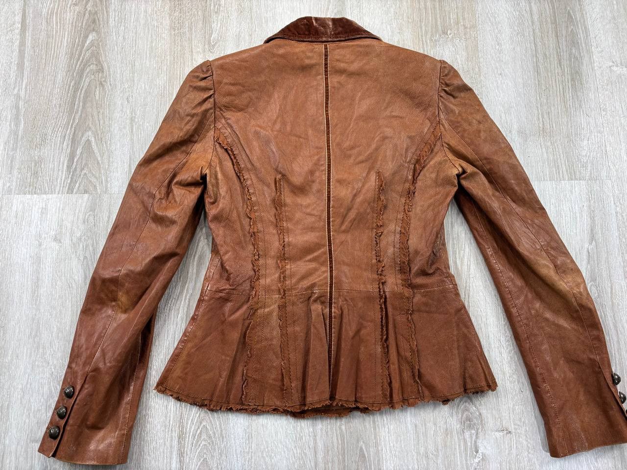 Japanese Brand × Vintage Womens leather jacket Roberta Scarpa Size 42 Size M / US 6-8 / IT 42-44 - 11 Thumbnail