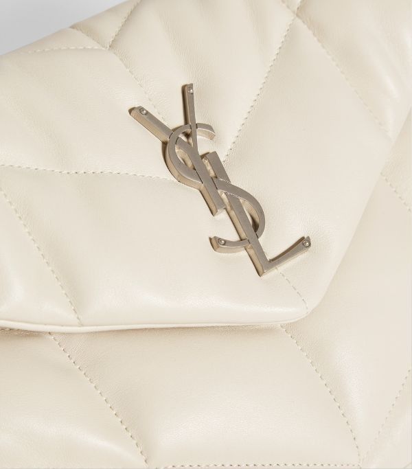 Saint Laurent Paris o1s1wg110924 Size: OS / Puffer Small Nappa Leather Bag Beige Size ONE SIZE - 6 Thumbnail
