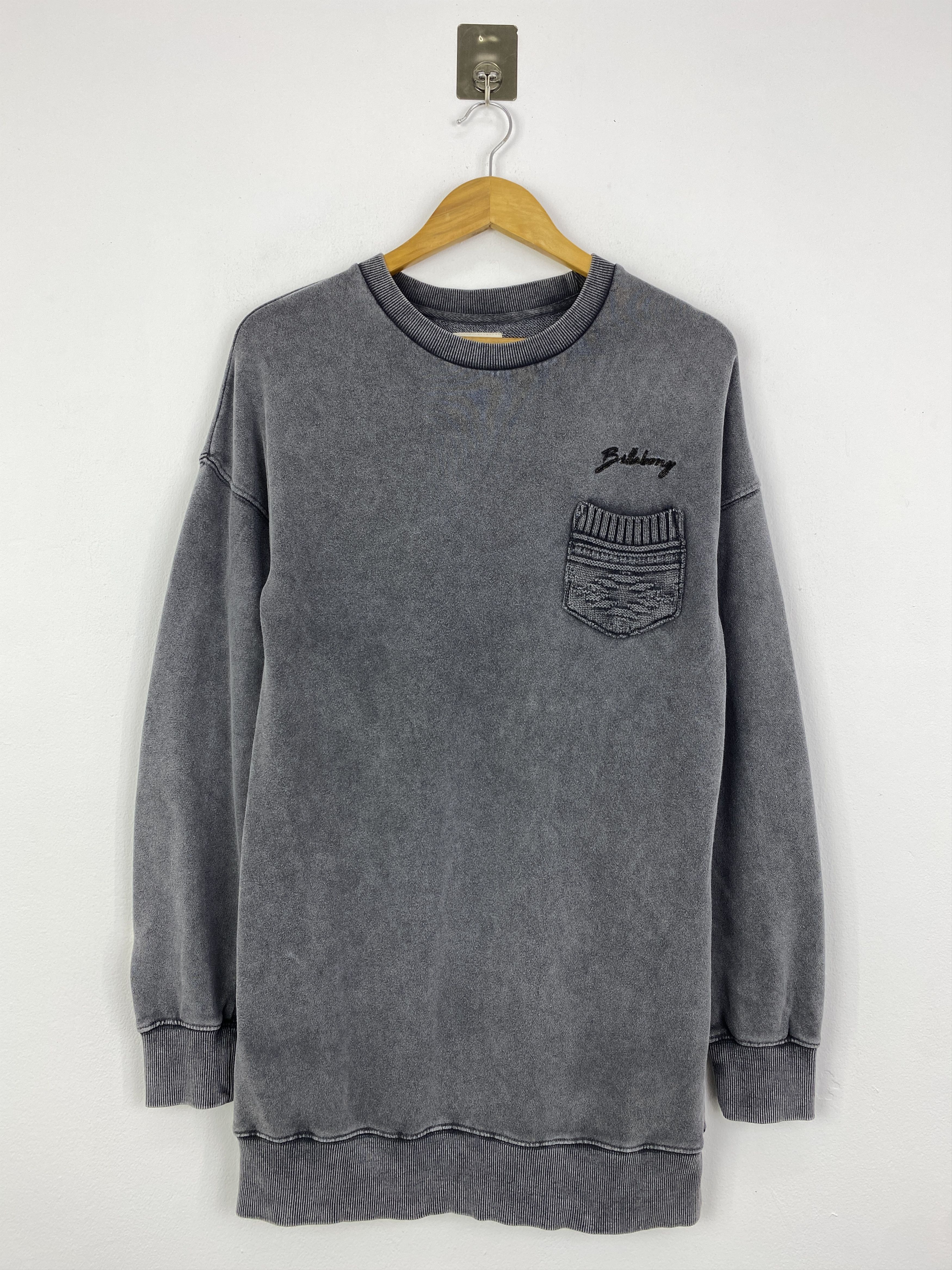Billabong Vintage Billabong Single Pocket Sweatshirt SH0085 Size US M / EU 48-50 / 2 - 1 Thumbnail