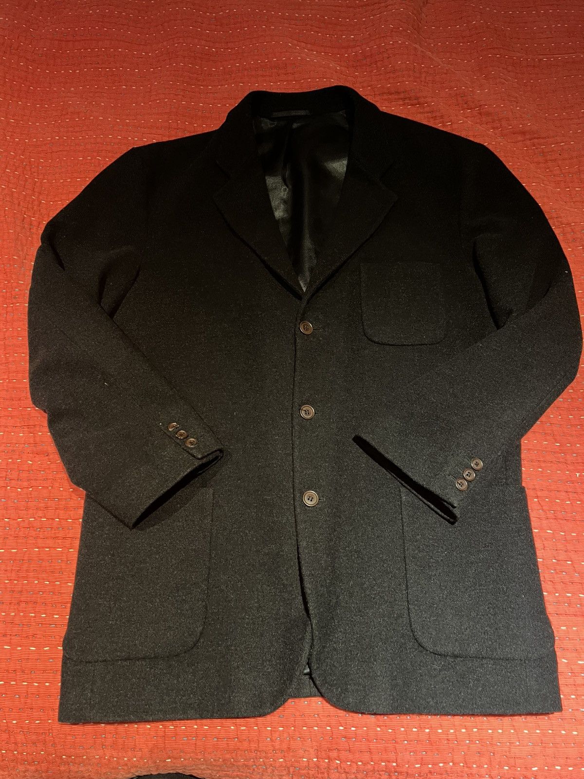 Vintage Next vintage suede unlined blazer Size 40L - 2 Thumbnail