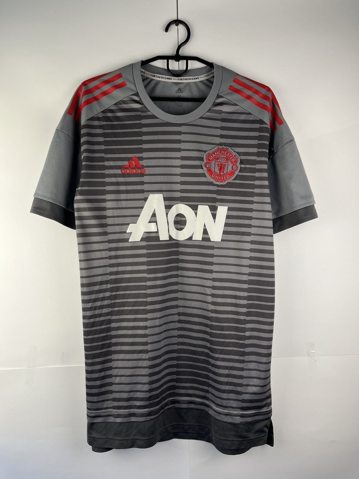 Adidas Adidas Parley Manchester United Football Jersey Size US M / EU 48-50 / 2 - 1 Thumbnail