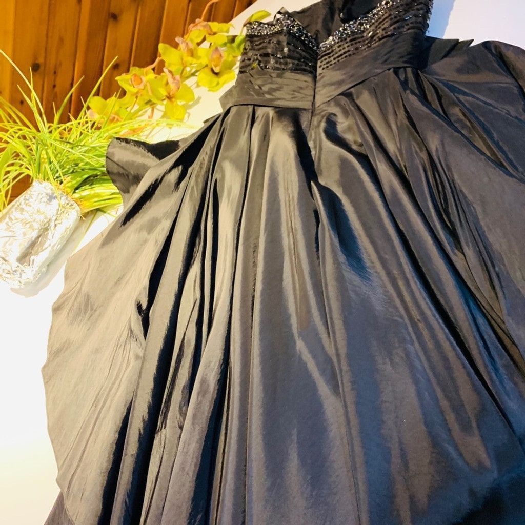green emerald velvet dress Tony Bowls Paris Sequin Prom Dress 19714 Black/Gold  Unique Weddings &  Hair We Go Again Wigs