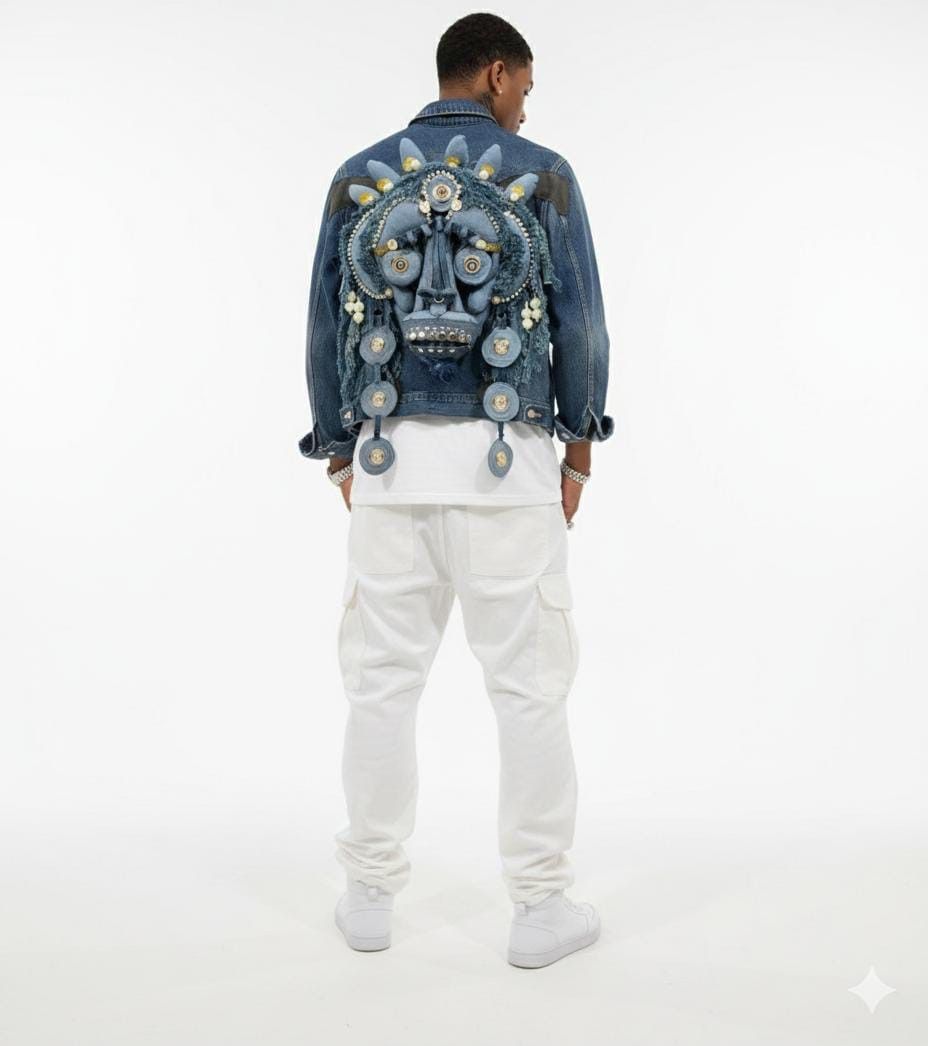 Other huntilanak monster denim jacket Size US M / EU 48-50 / 2 - 1 Thumbnail