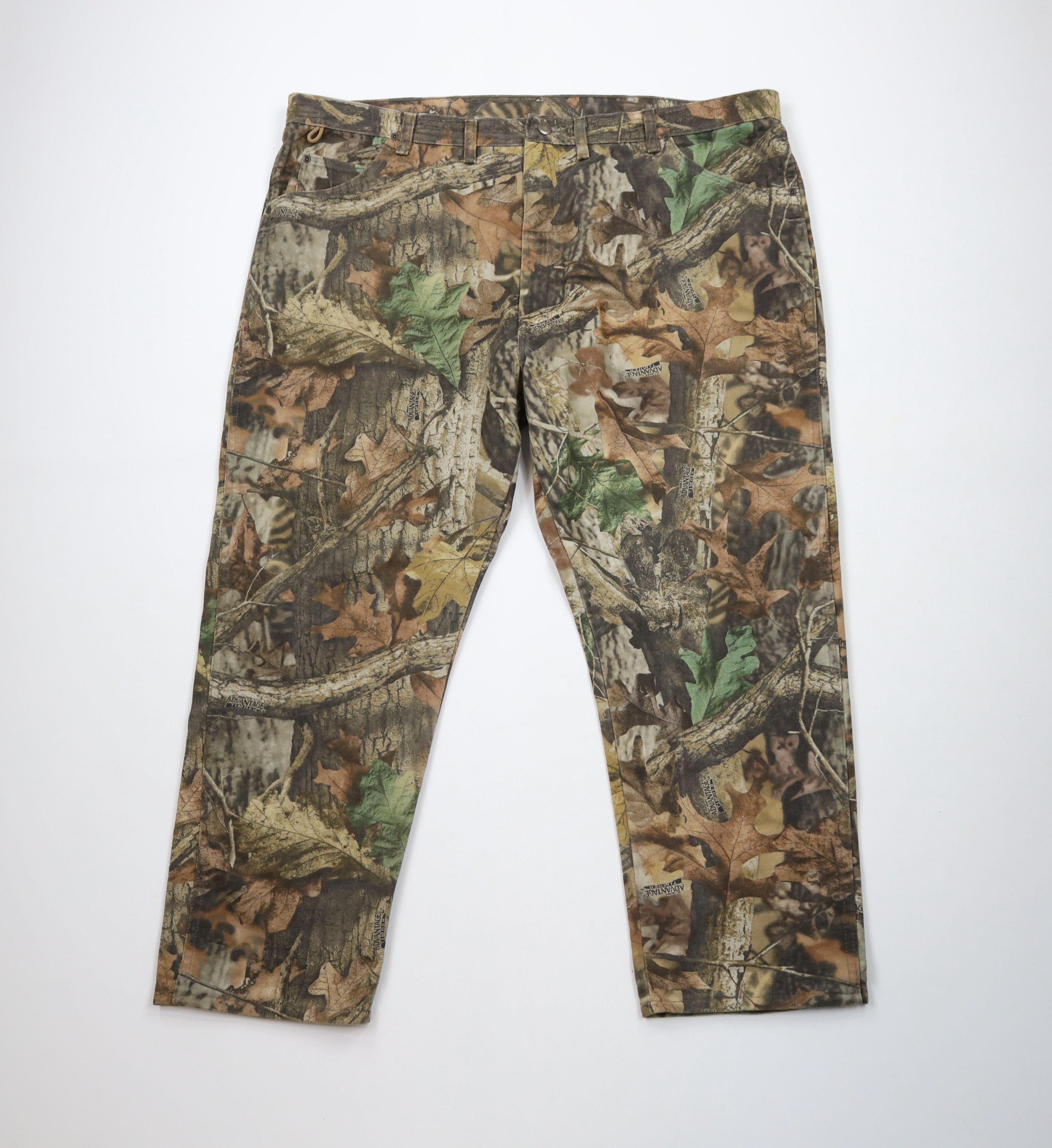 Vintage × Wrangler Vintage Wrangler Advantage Timber Camouflage Wide Leg Jeans Size US 44 / EU 60 - 1 Thumbnail