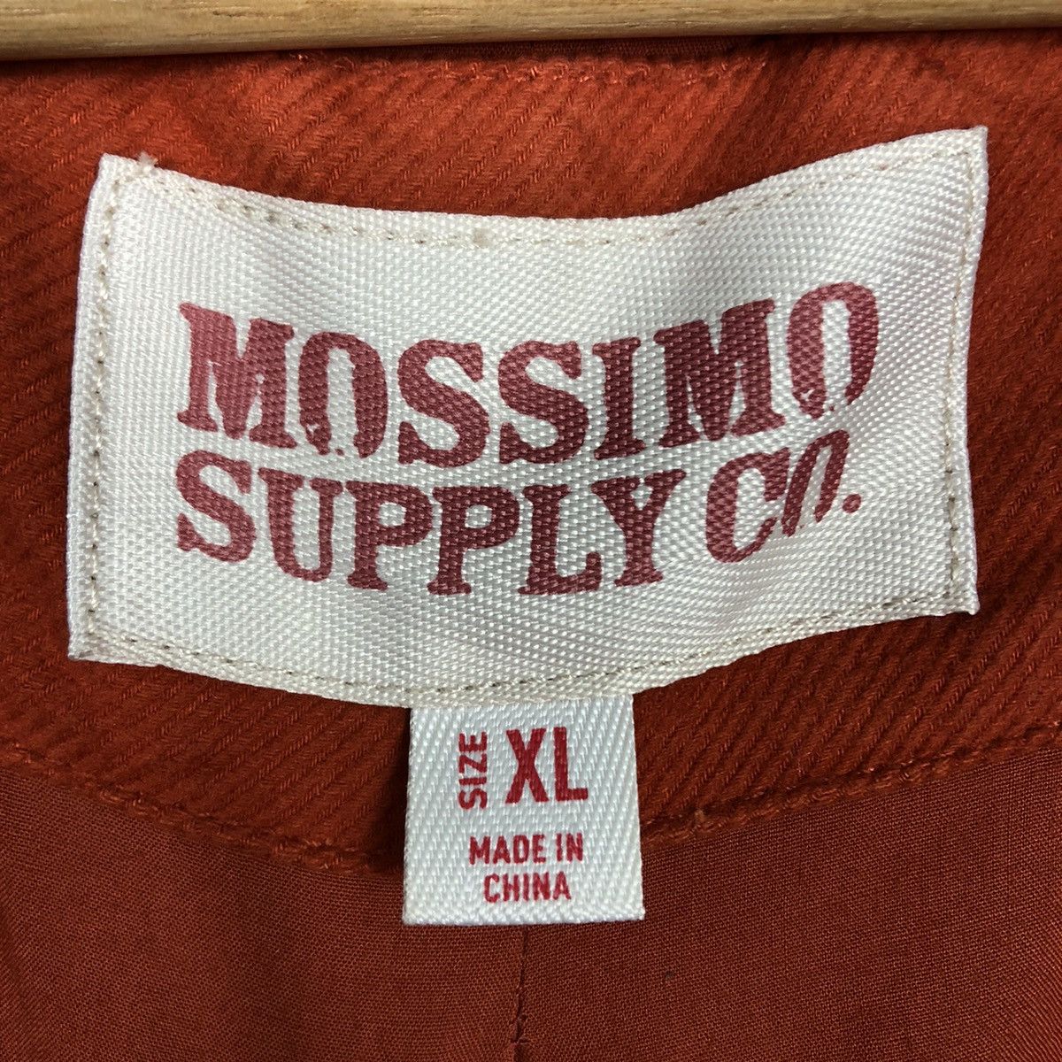 Japanese Brand × Mossimo 📌Rich Red Mossimo Supply Co Bomber Jacket Double Breast Size US XL / EU 56 / 4 - 18 Thumbnail