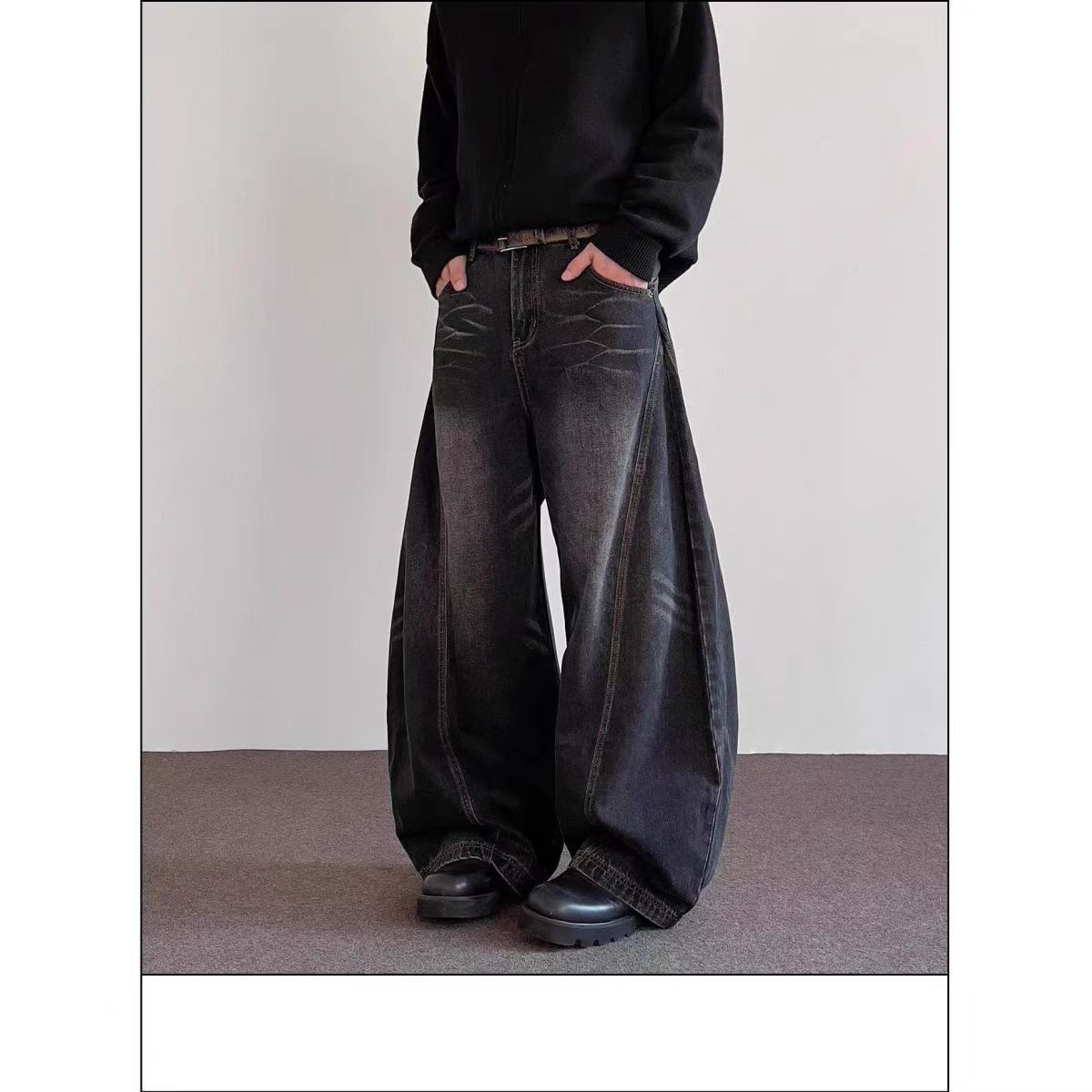 Vintage High street Y2K slouchy slouchy machete baggy jeans Size US 30 / EU 46 - 4 Thumbnail