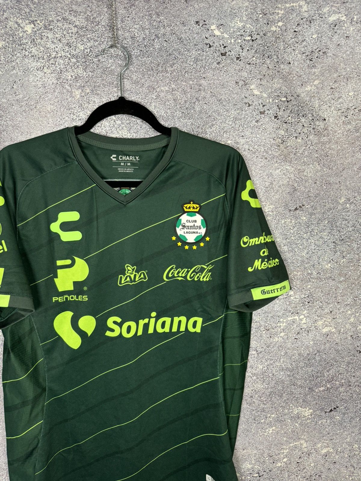 Vintage Vintage Santos Laguna 2019/20 Charly Soccer Jersey Medium Size US M / EU 48-50 / 2 - 2 Thumbnail