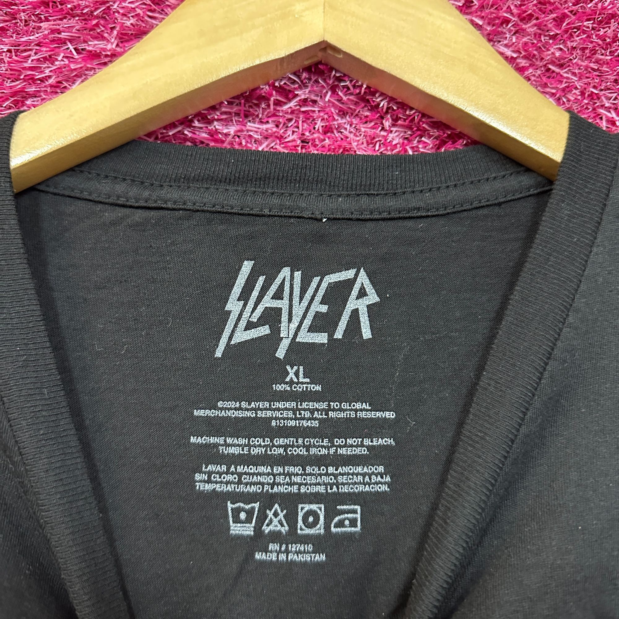 Band Tees × Slayer Slayer Reign in Blood Metal Rock Tshirt size XL Size US XL / EU 56 / 4 - 4 Thumbnail