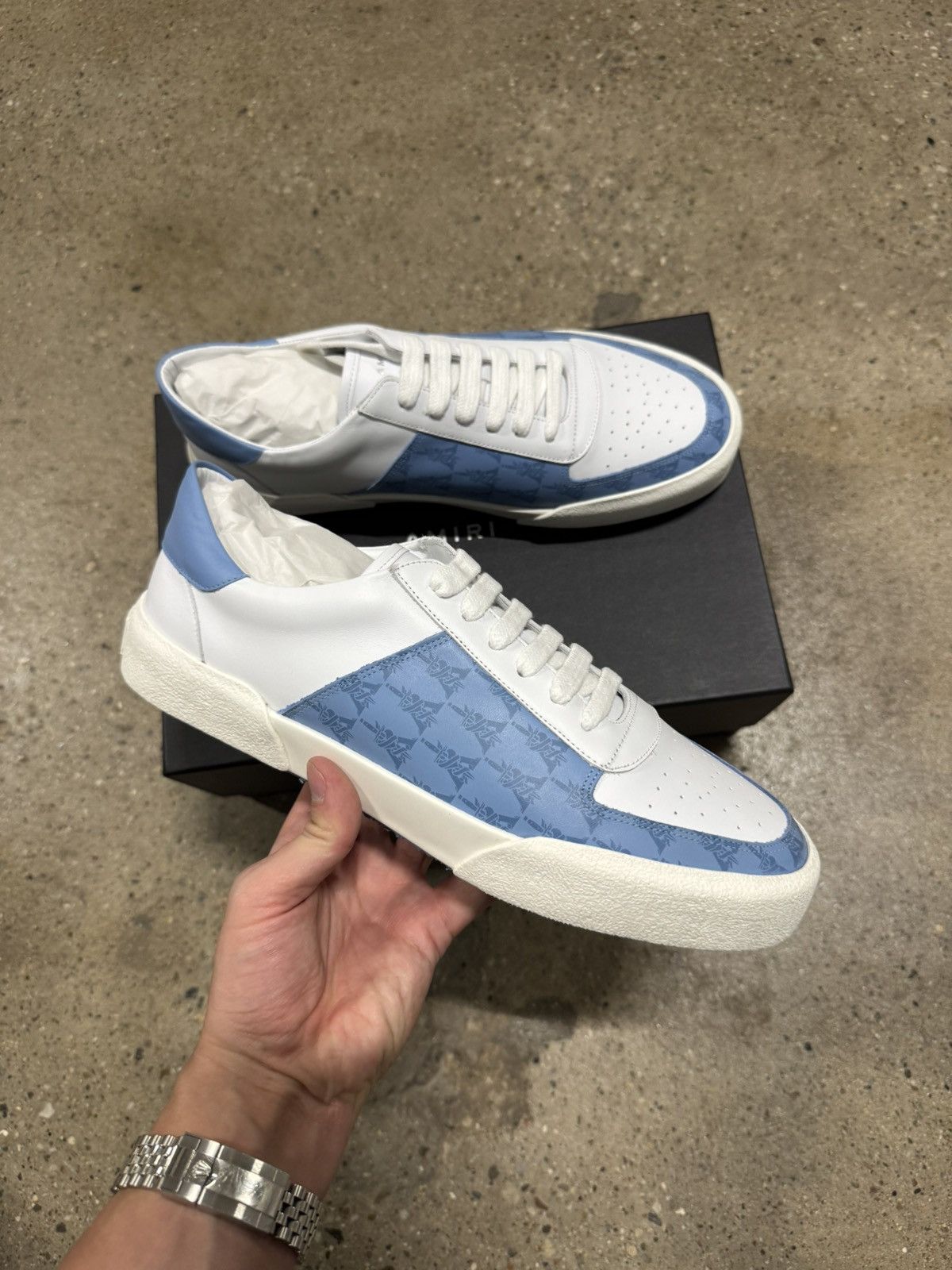 Amiri Amiri Dagger Monogram Sneaker NEW 700$ Size US 8 / EU 41 - 1 Thumbnail