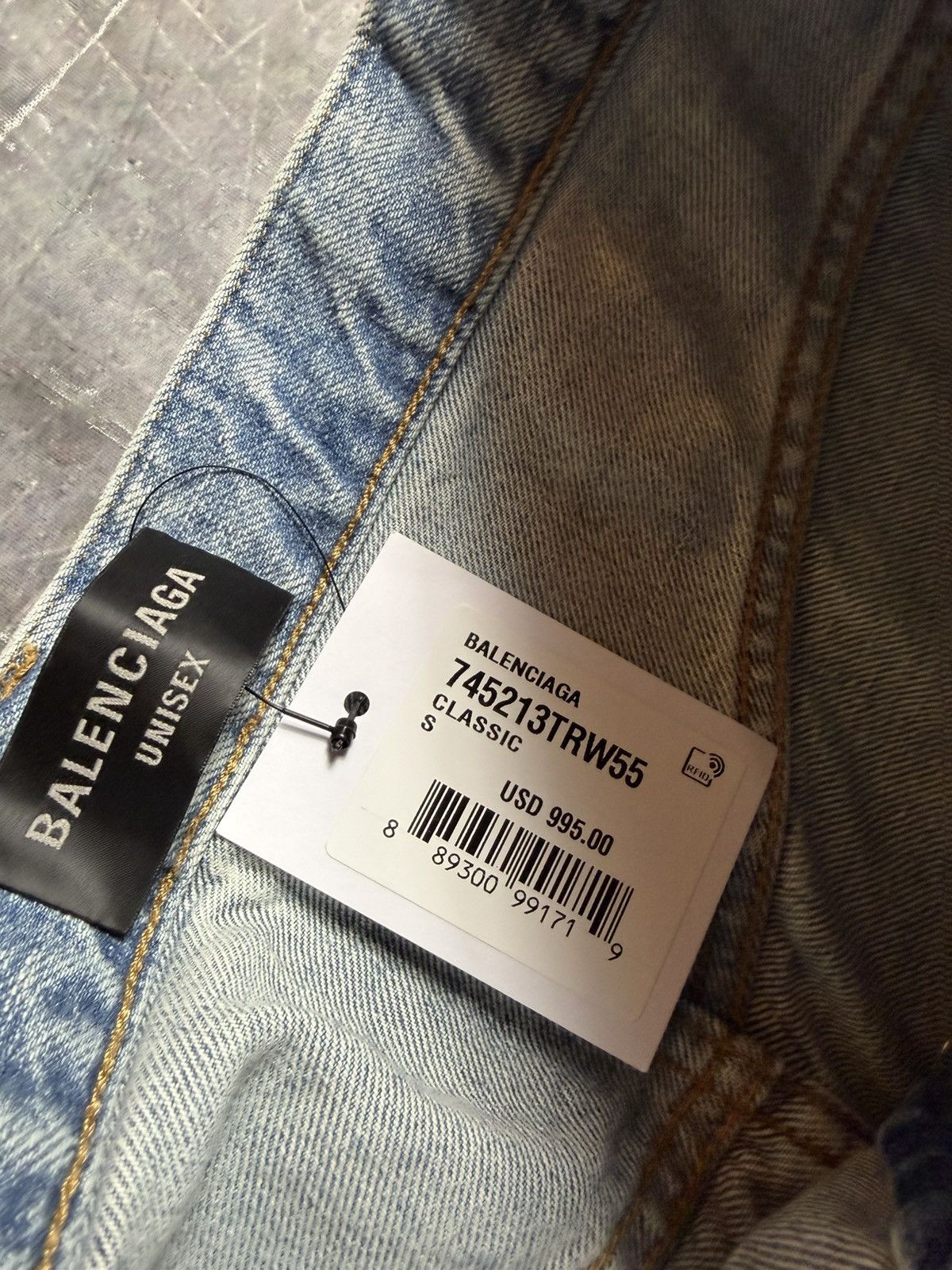Balenciaga Balenciaga Baggy Jeans in Classic Blue Size US 30 / EU 46 - 9 Thumbnail
