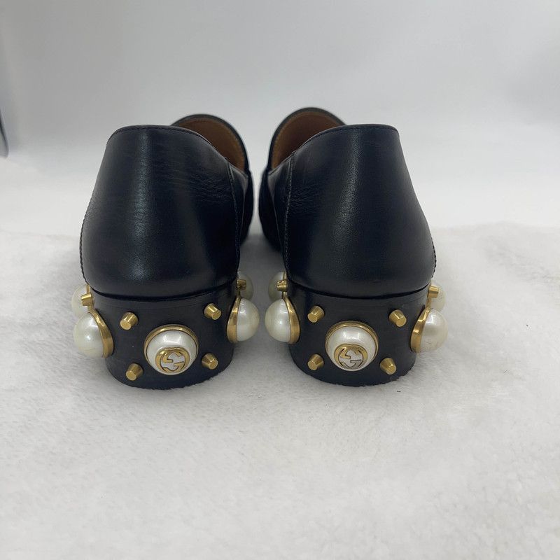 Gucci Gucci Black Double G Pearl Mary Jane Shoes - Size US 7.5 / EU 40-41 - 3 Thumbnail