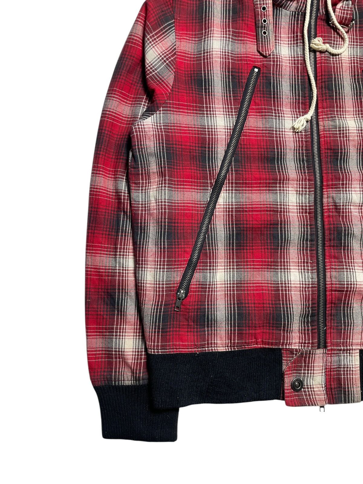 BUFFALO BOBS 2000’s Soves - L.G.B Style Plaid Hooded Jacket Size US XL / EU 56 / 4 - 7 Thumbnail