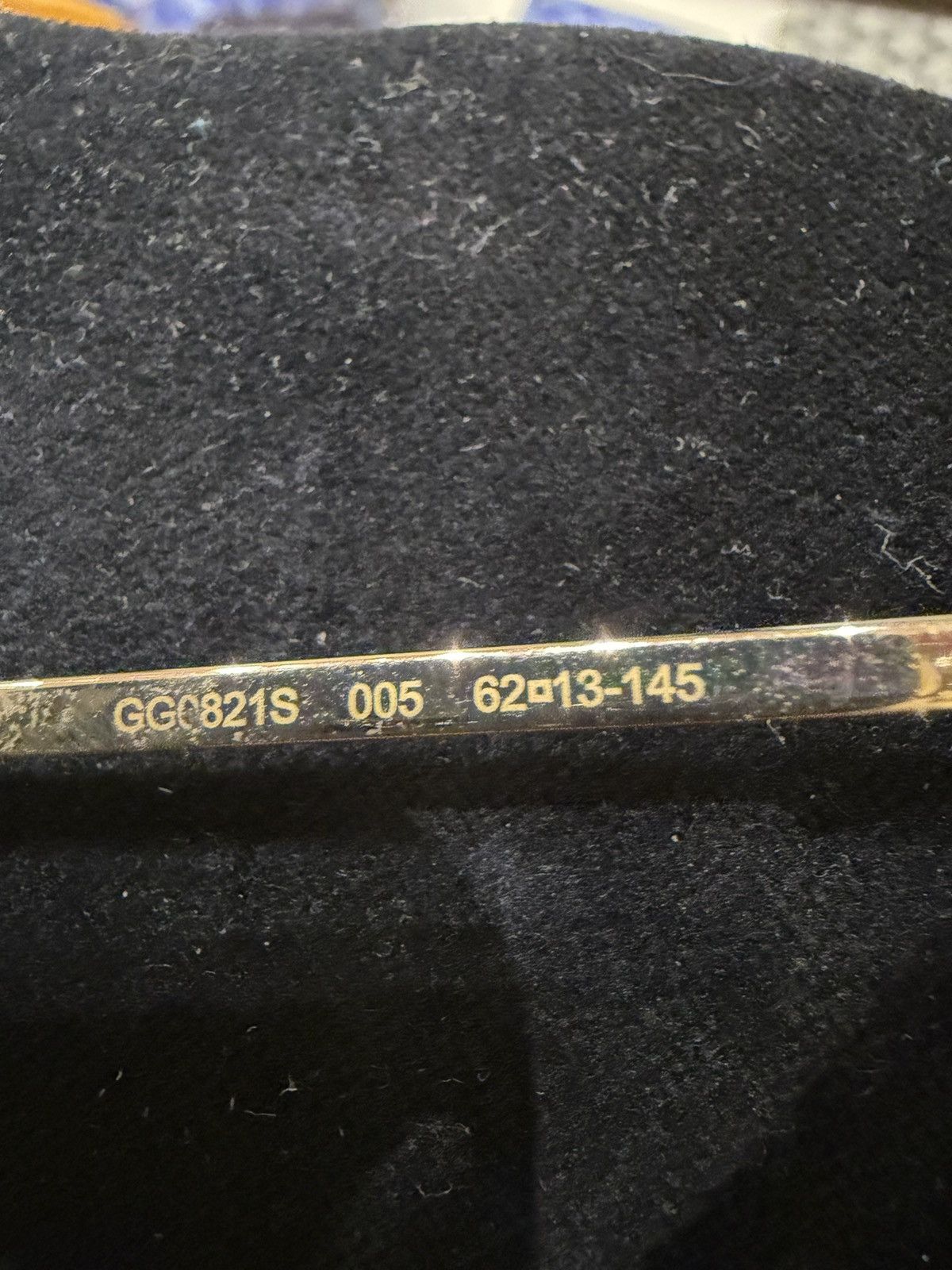 Gucci Gucci Gold Thin Frame Glasses Size ONE SIZE - 4 Thumbnail