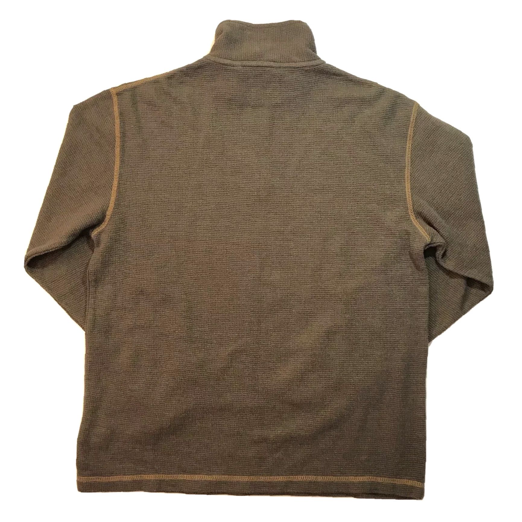 Vintage RedHead Men's 1/4 Zip Pullover Sweater Long Sleeve Thermal Knit Casual Top L Green Size US L / EU 52-54 / 3 - 4 Thumbnail