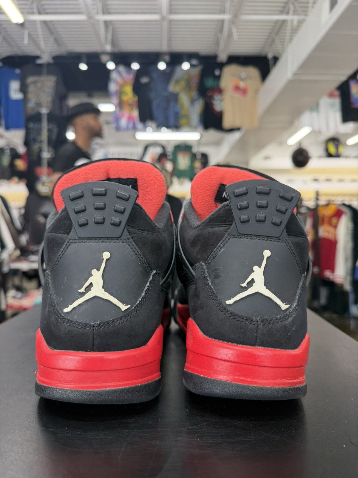Jordan Brand Jordan 4 Red Thunder Size 10 (2022) Size US 10 / EU 43 - 5 Thumbnail