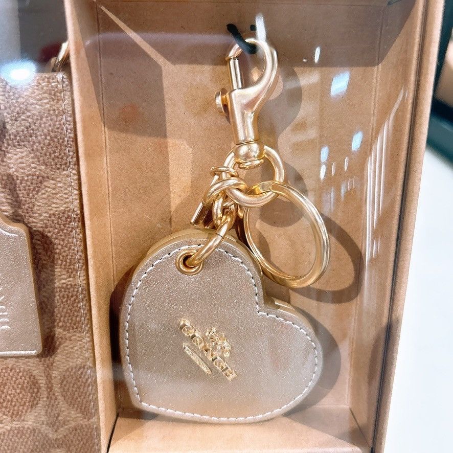 Coach Boxed Mini Tote Bag And Mirror Bag Charm Set CX188 Size ONE SIZE - 4 Thumbnail